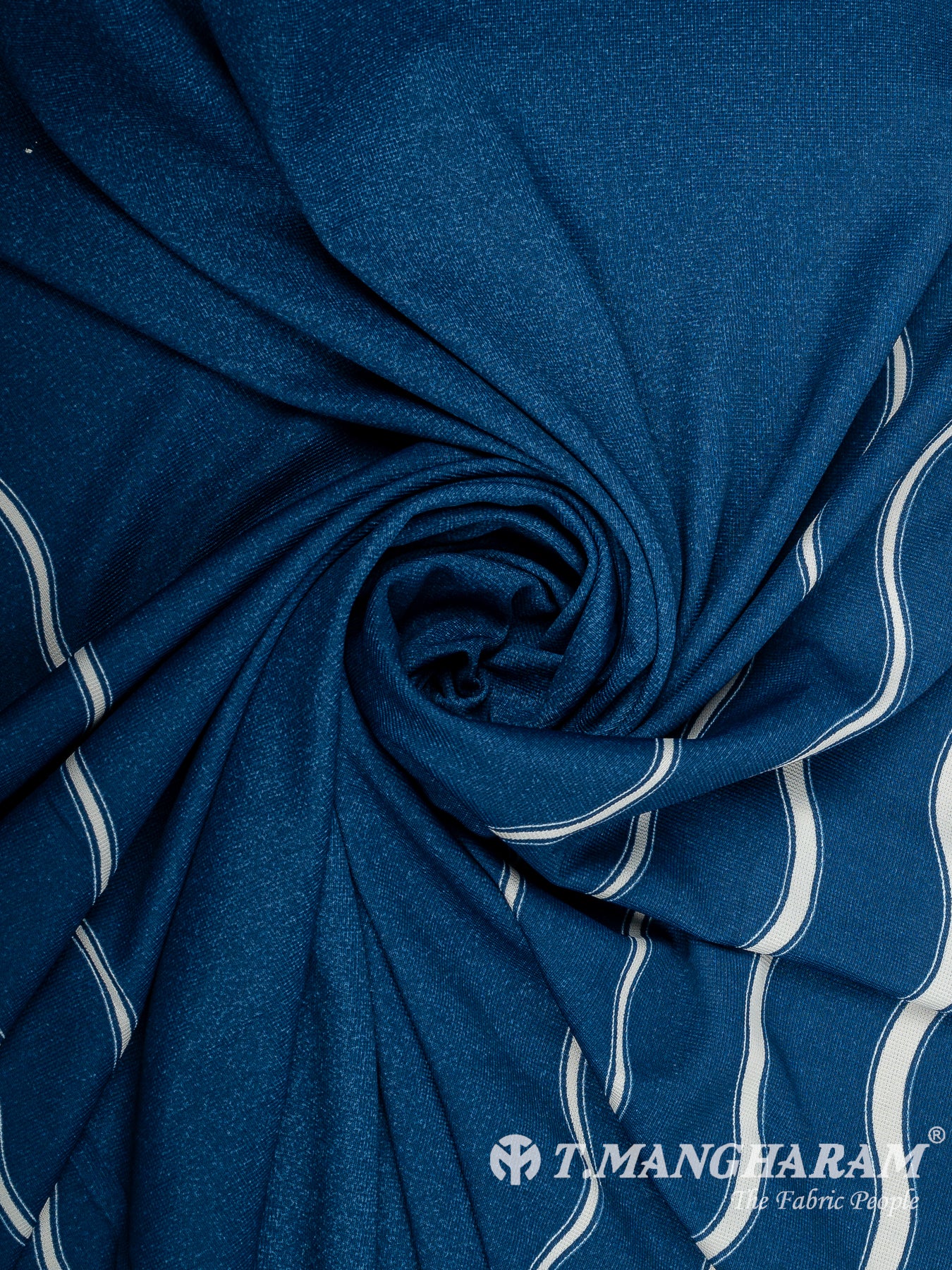 Blue Lycra Fabric - EA3956