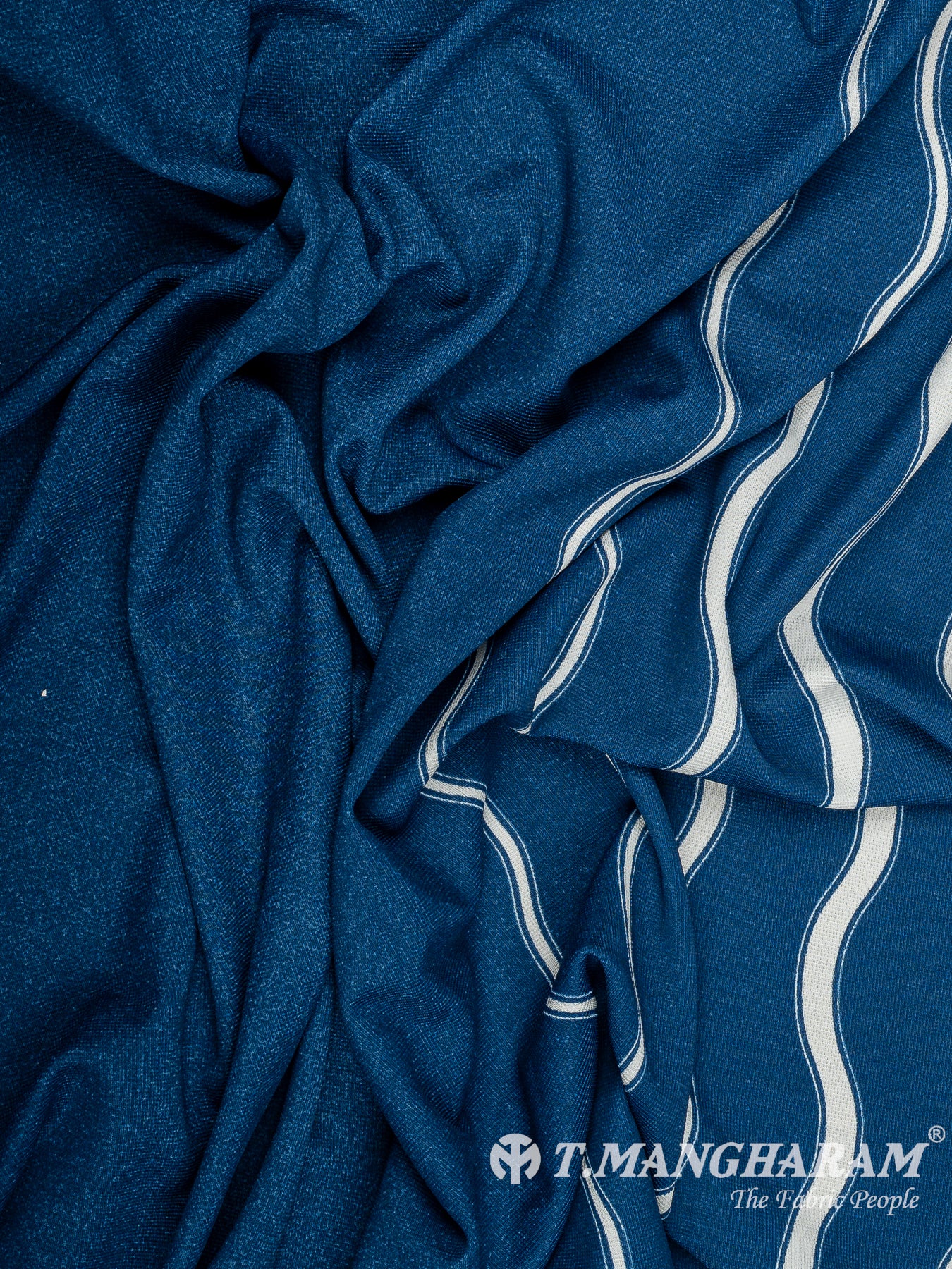 Blue Lycra Fabric - EA3956