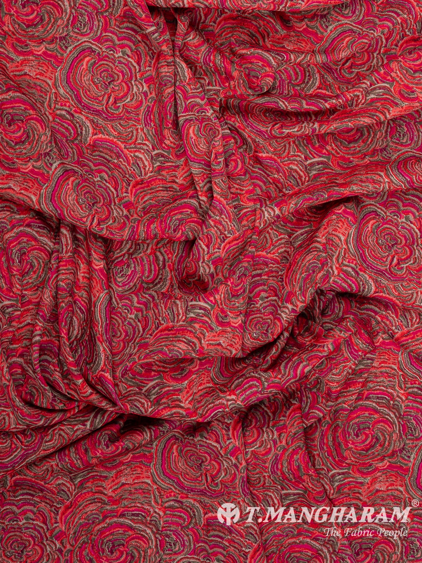 Pink Crepe Fabric - EC14673