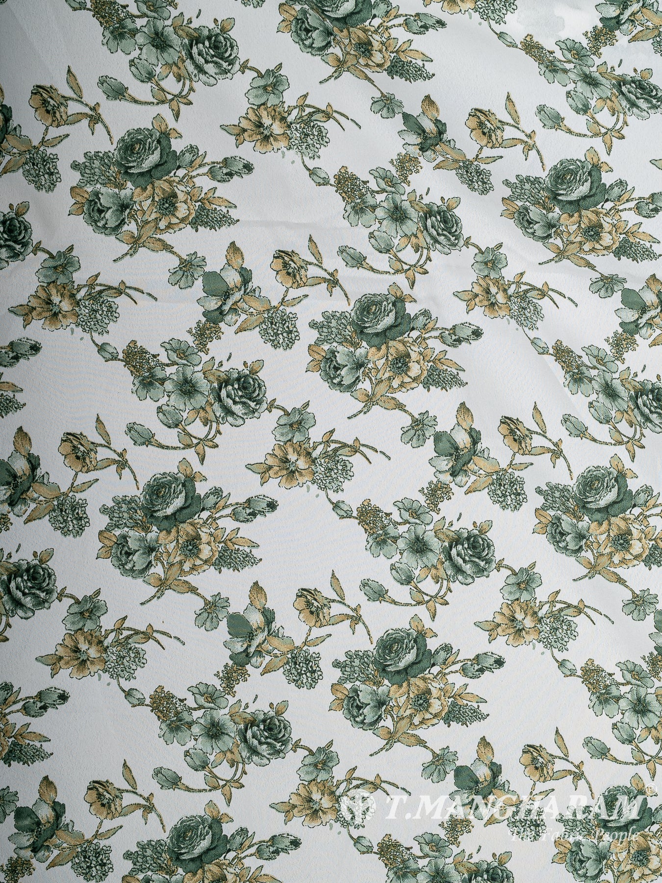 White Crepe Fabric - EC14651