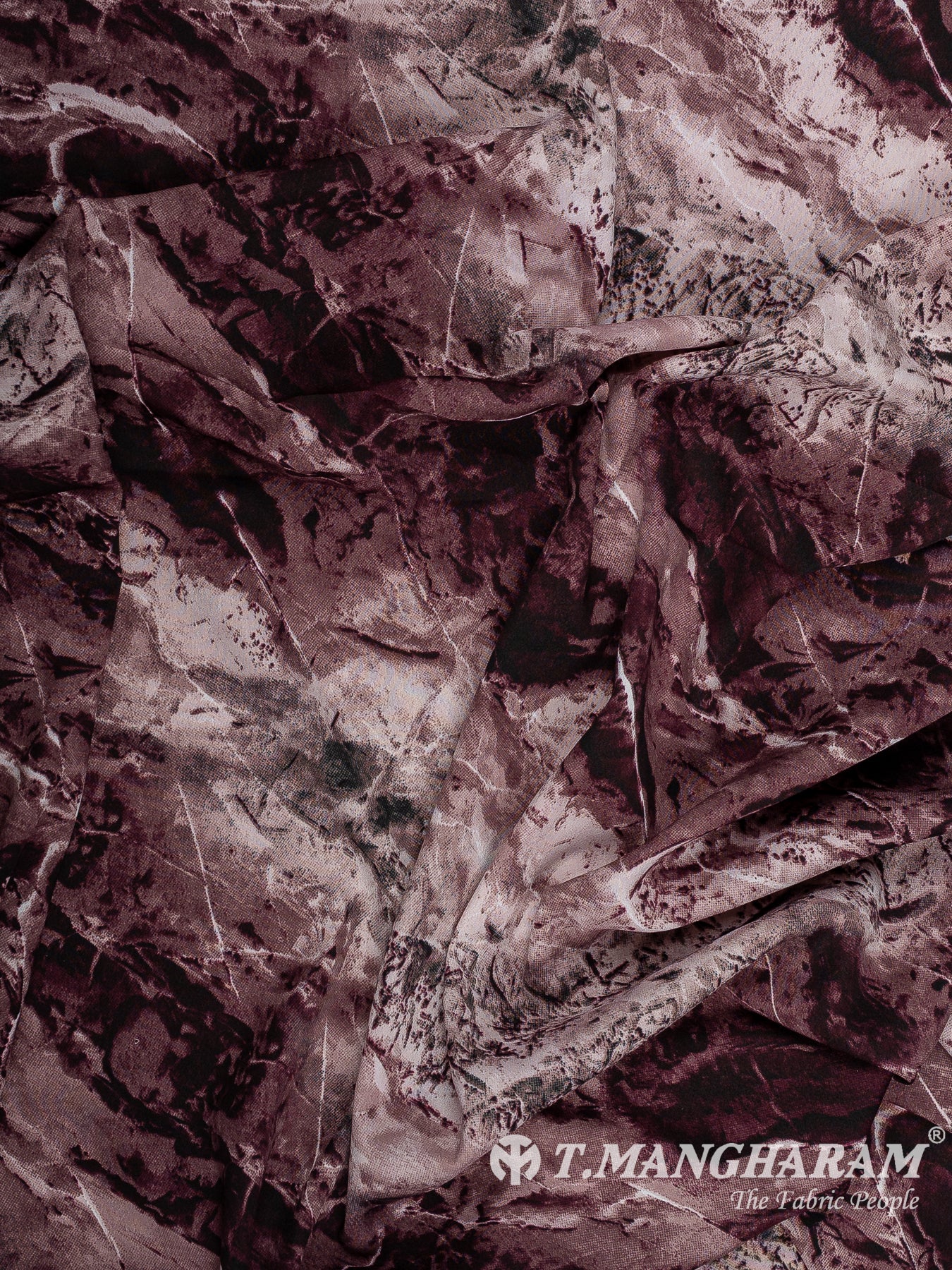 Purple Crepe Fabric - EC14691