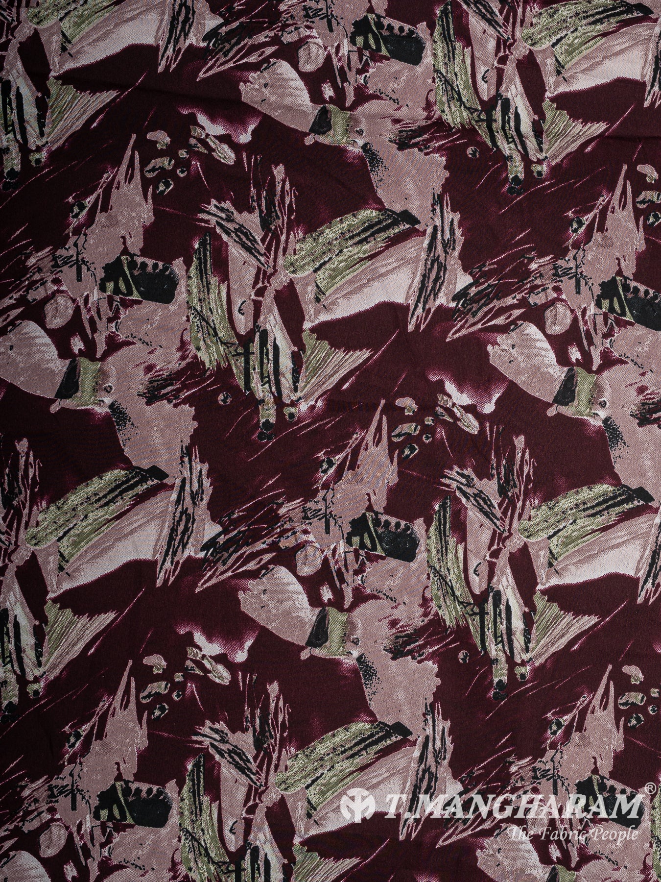 Purple Crepe Fabric - EC14676