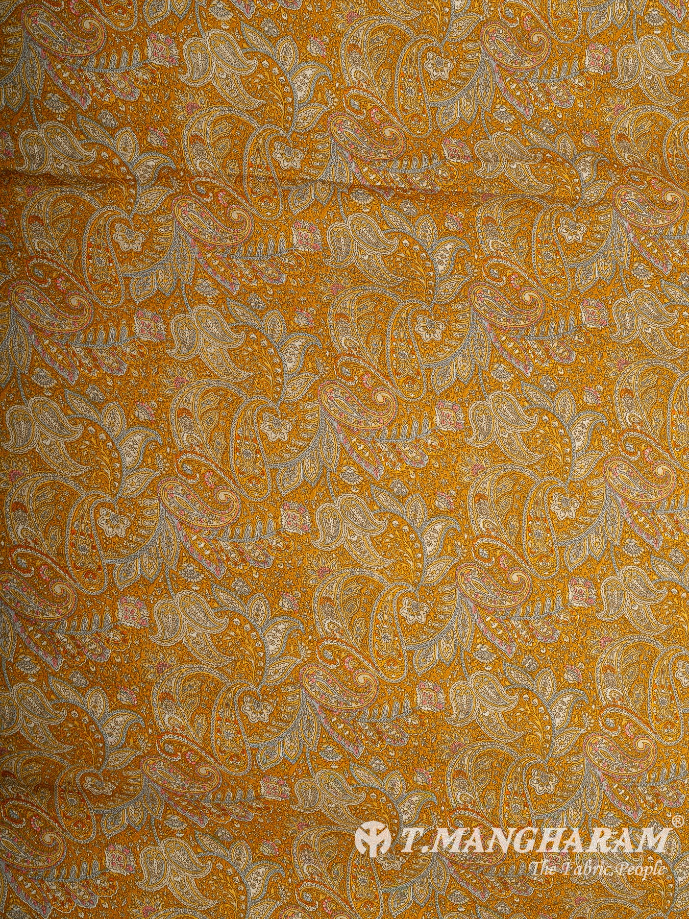 Yellow Crepe Fabric - EC14655