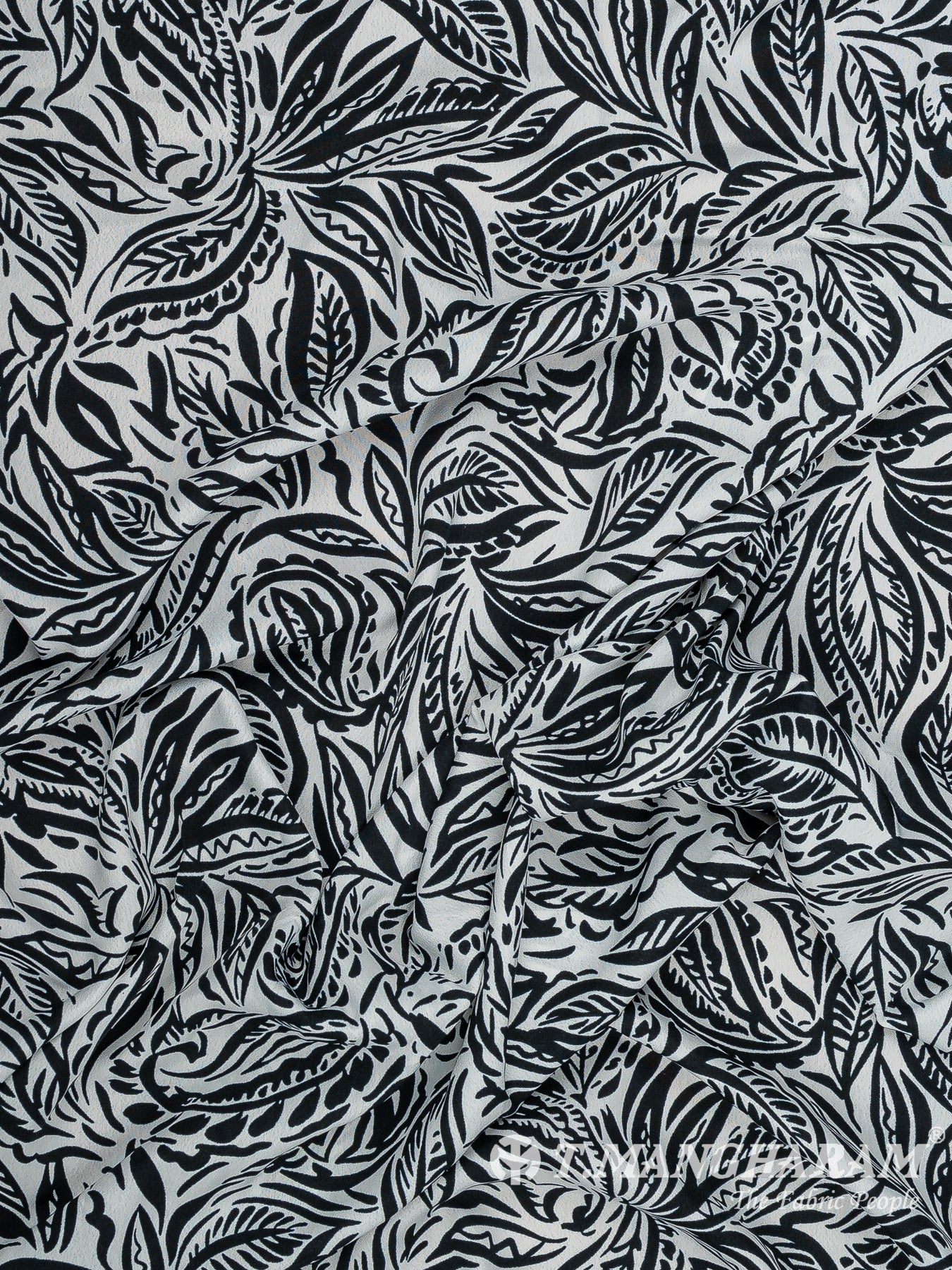 White Crepe Fabric - EC14667