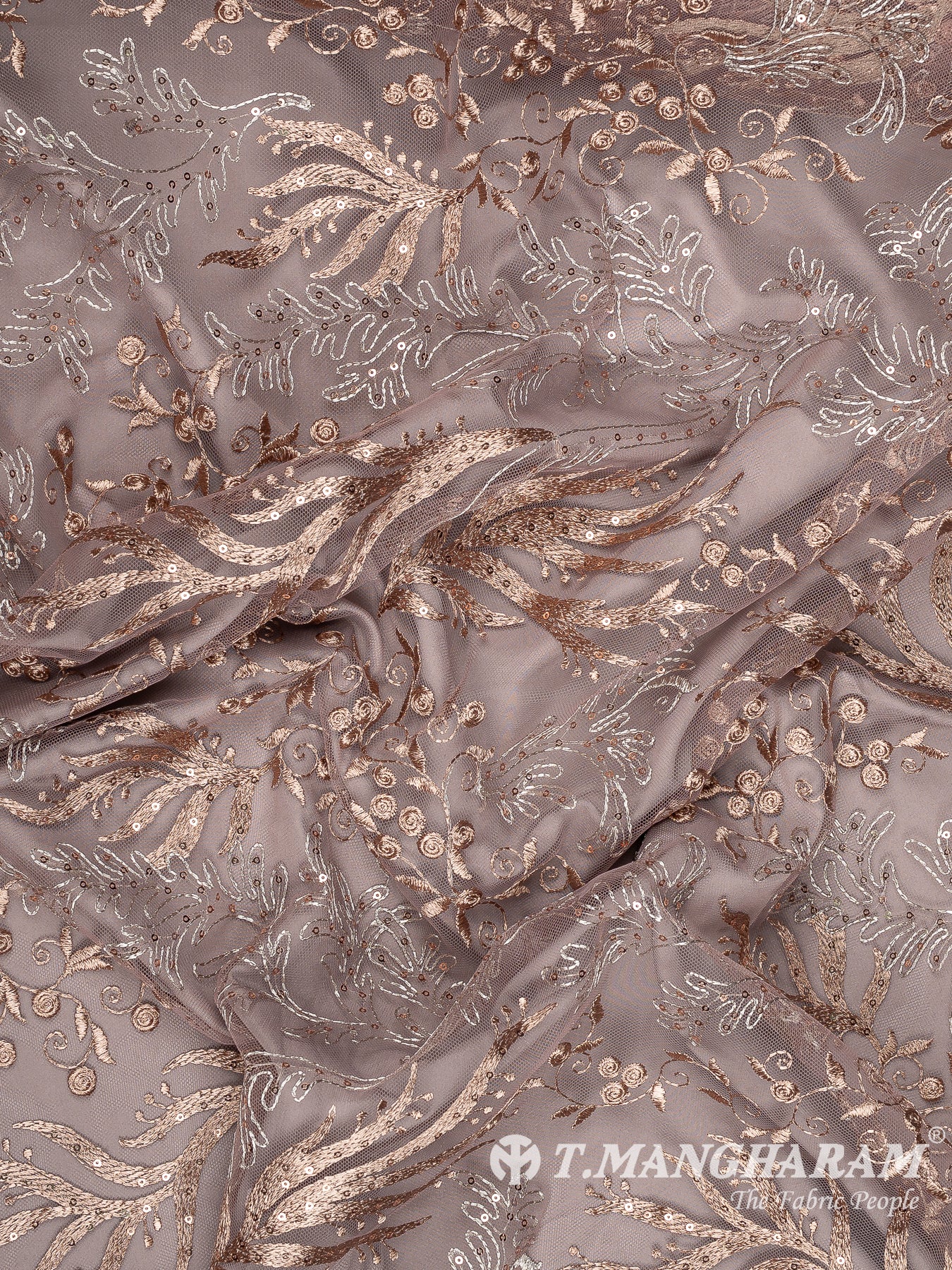 Biege Net Fabric - EB11300