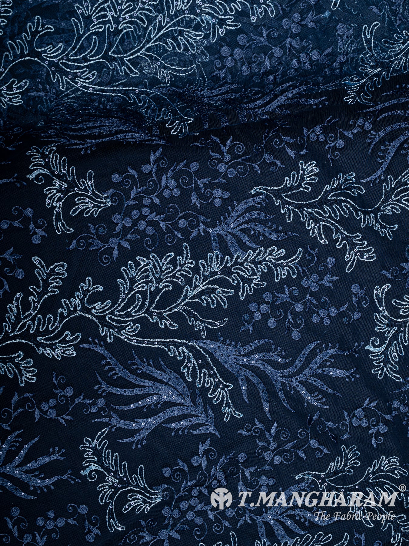 Blue Net Fabric - EB11302