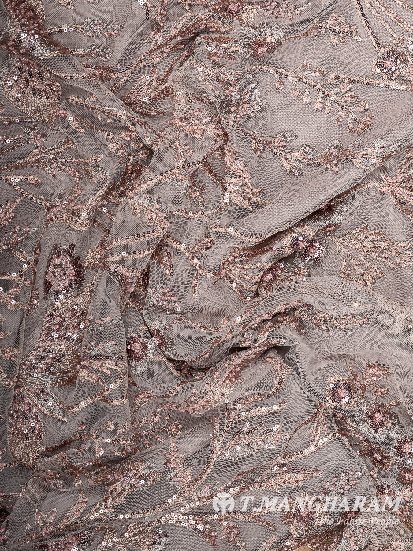 Biege Net Fabric - EB11303