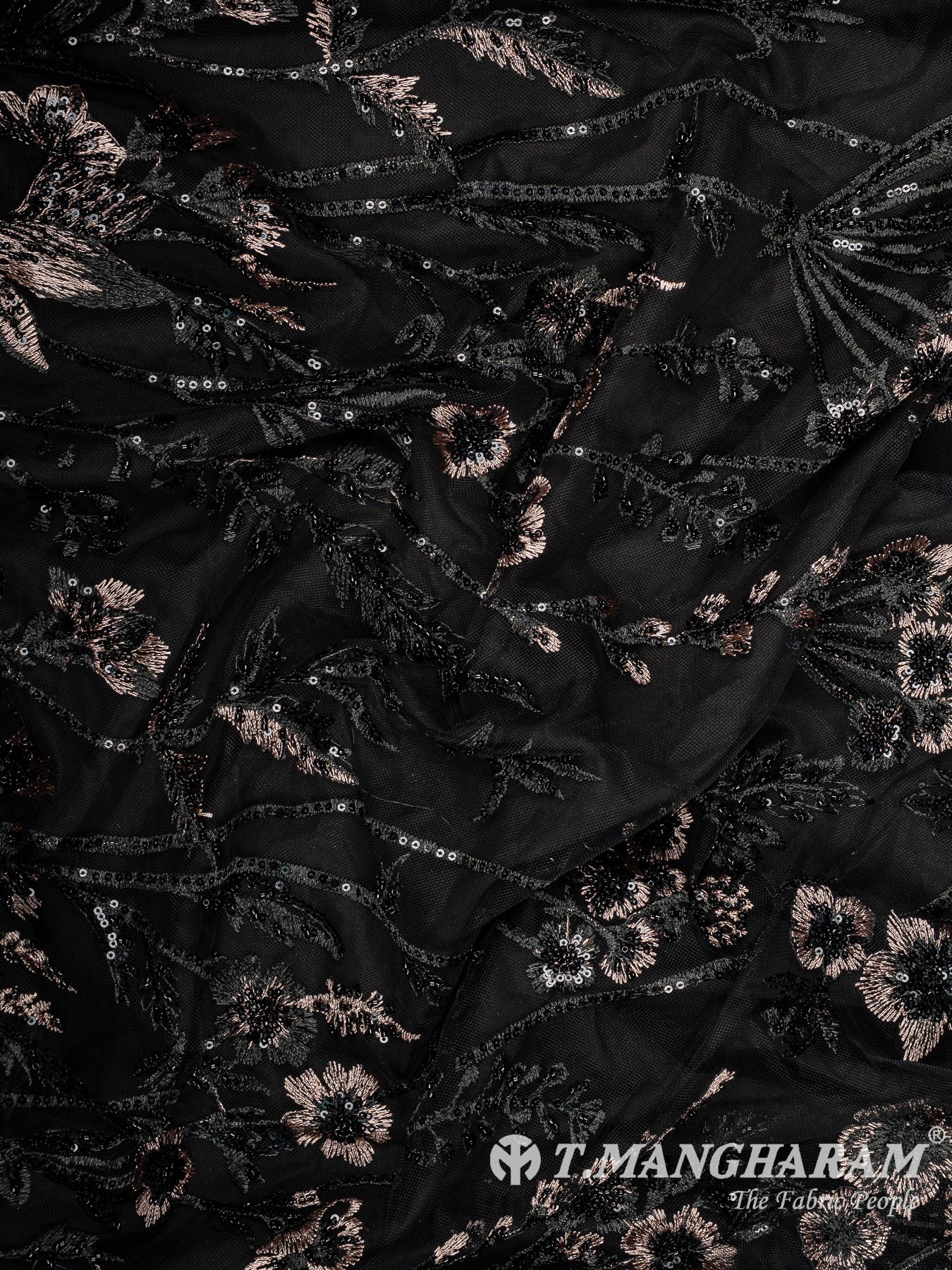 Black Net Fabric - EB11305