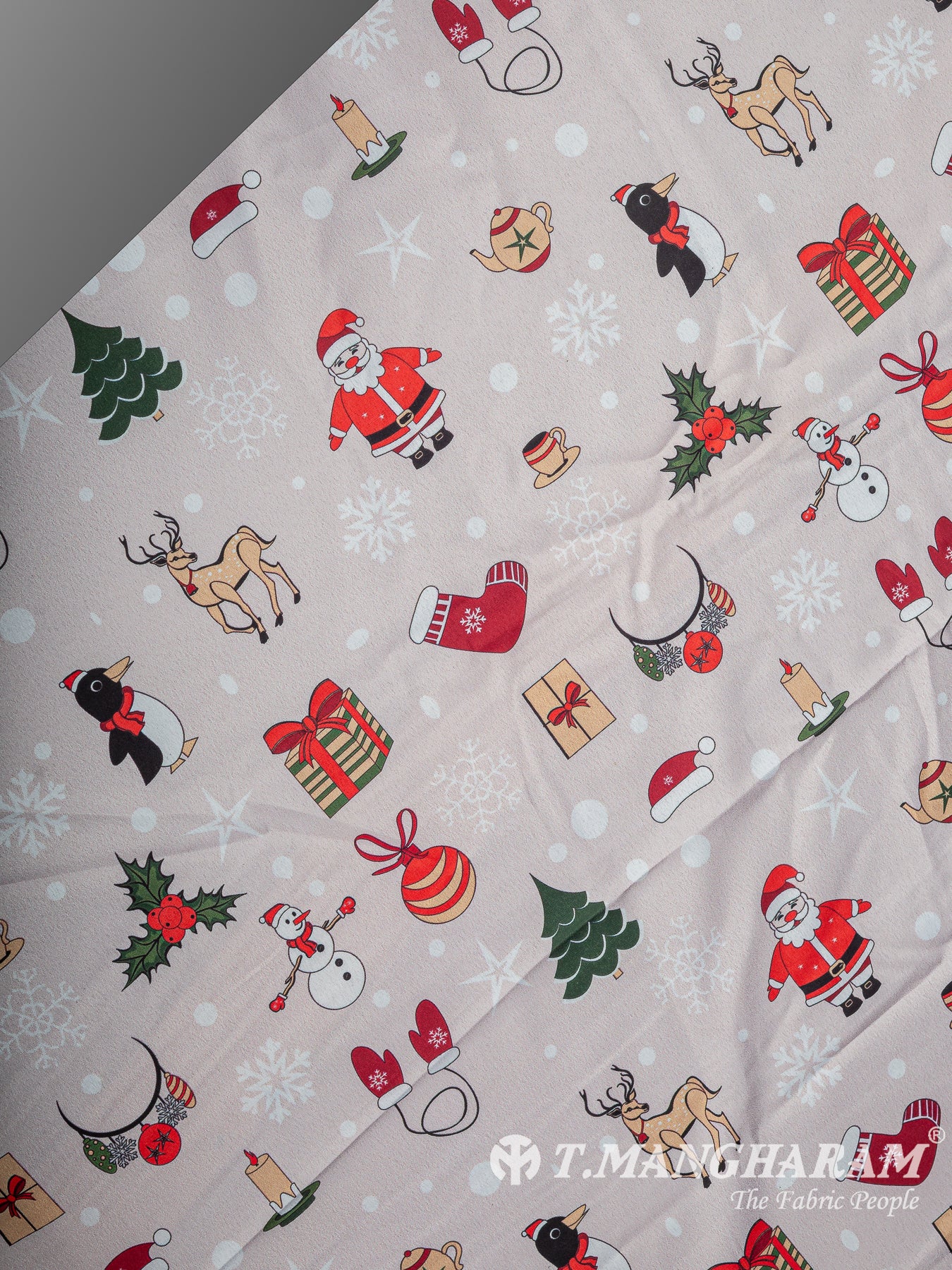 Cream Crepe Fabric - EC15005