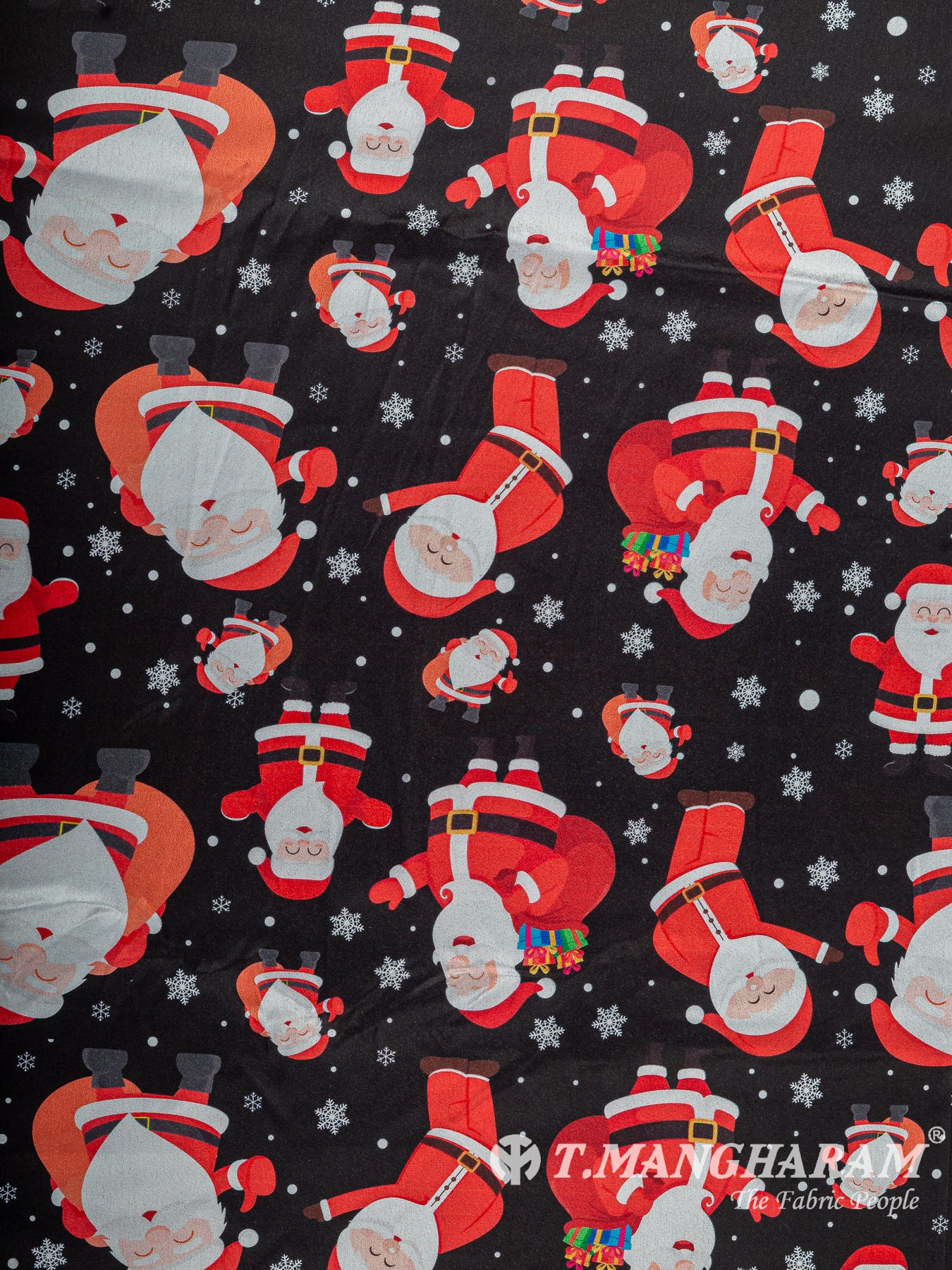 Black Satin Fabric - EC15004