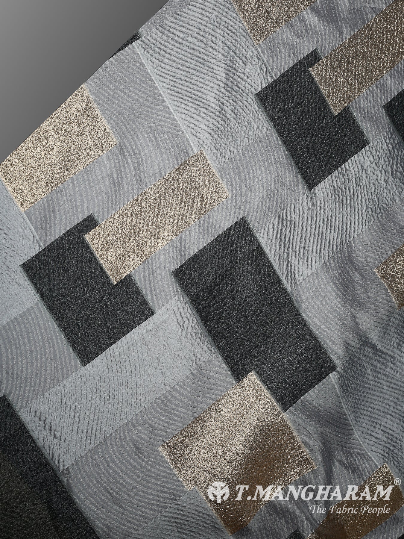 Grey Tissue Fabric - EC13334