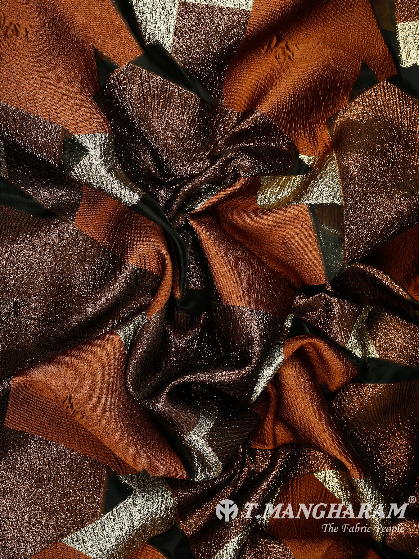 Brown Tissue Fabric - EC14940