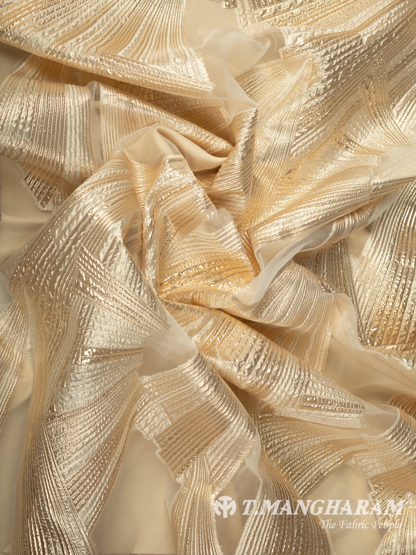 Gold Tissue Fabric - EB11151