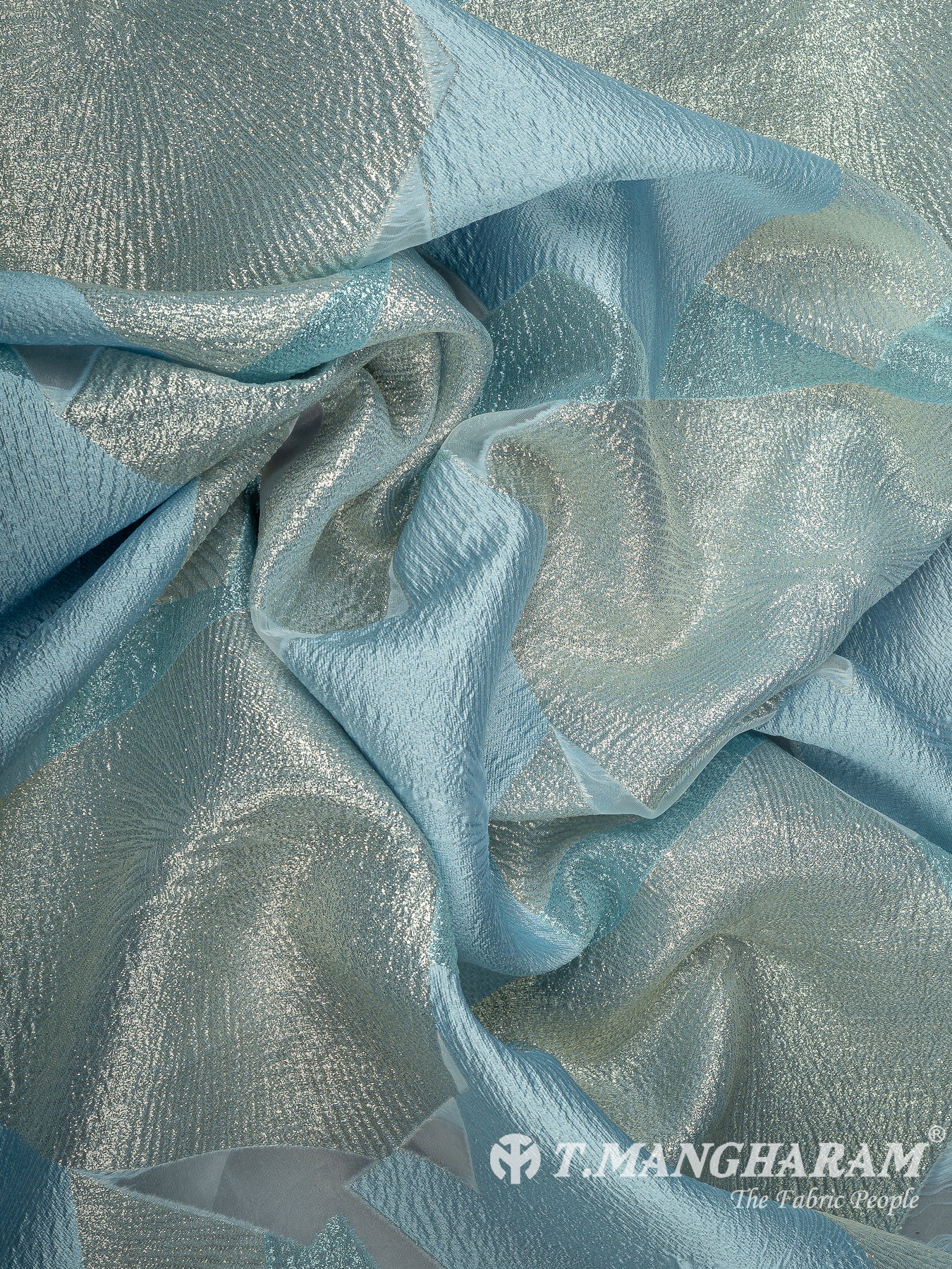 Blue Tissue Fabric - EC14937