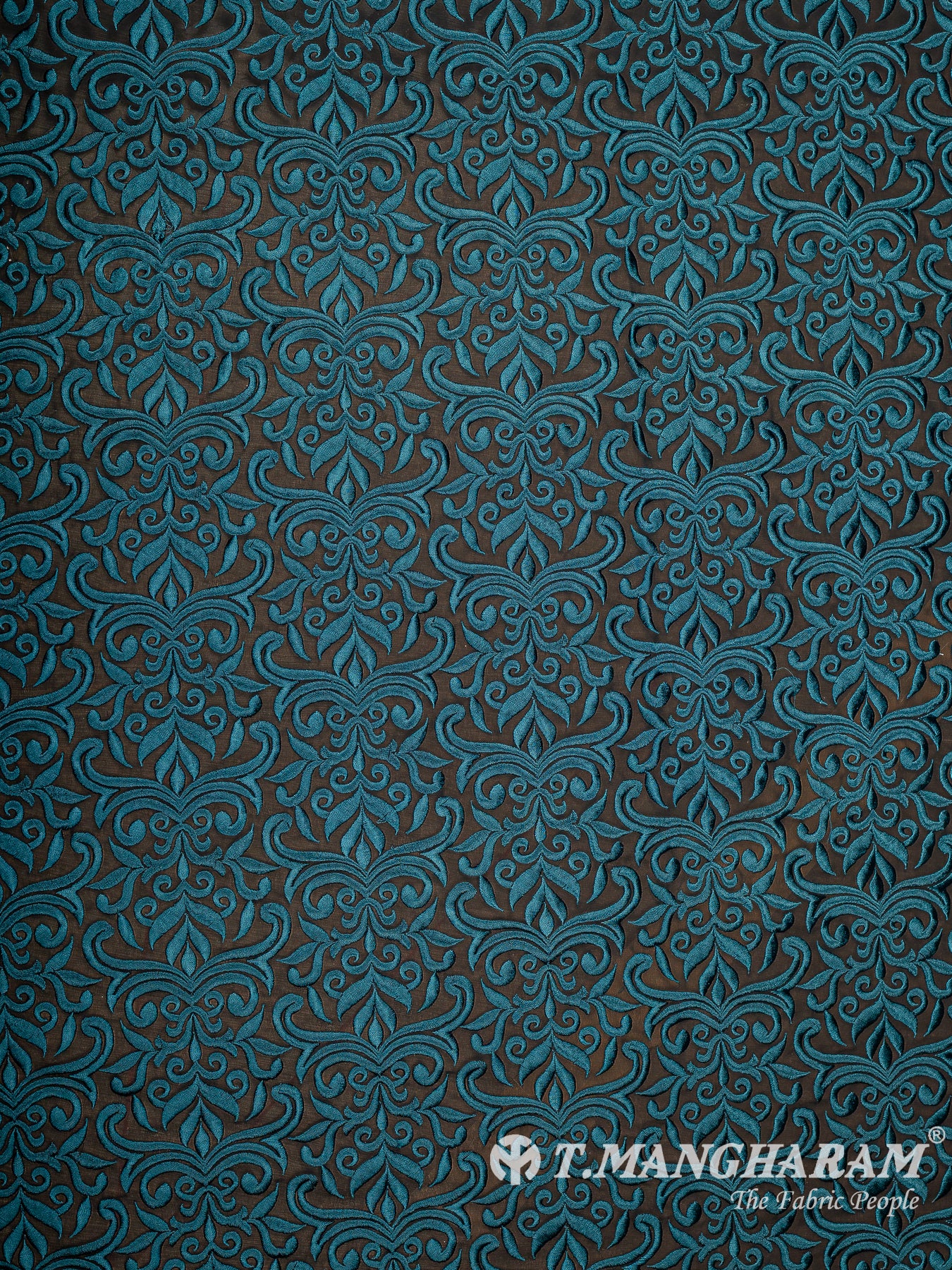 Blue Georgette Fabric - EB11402