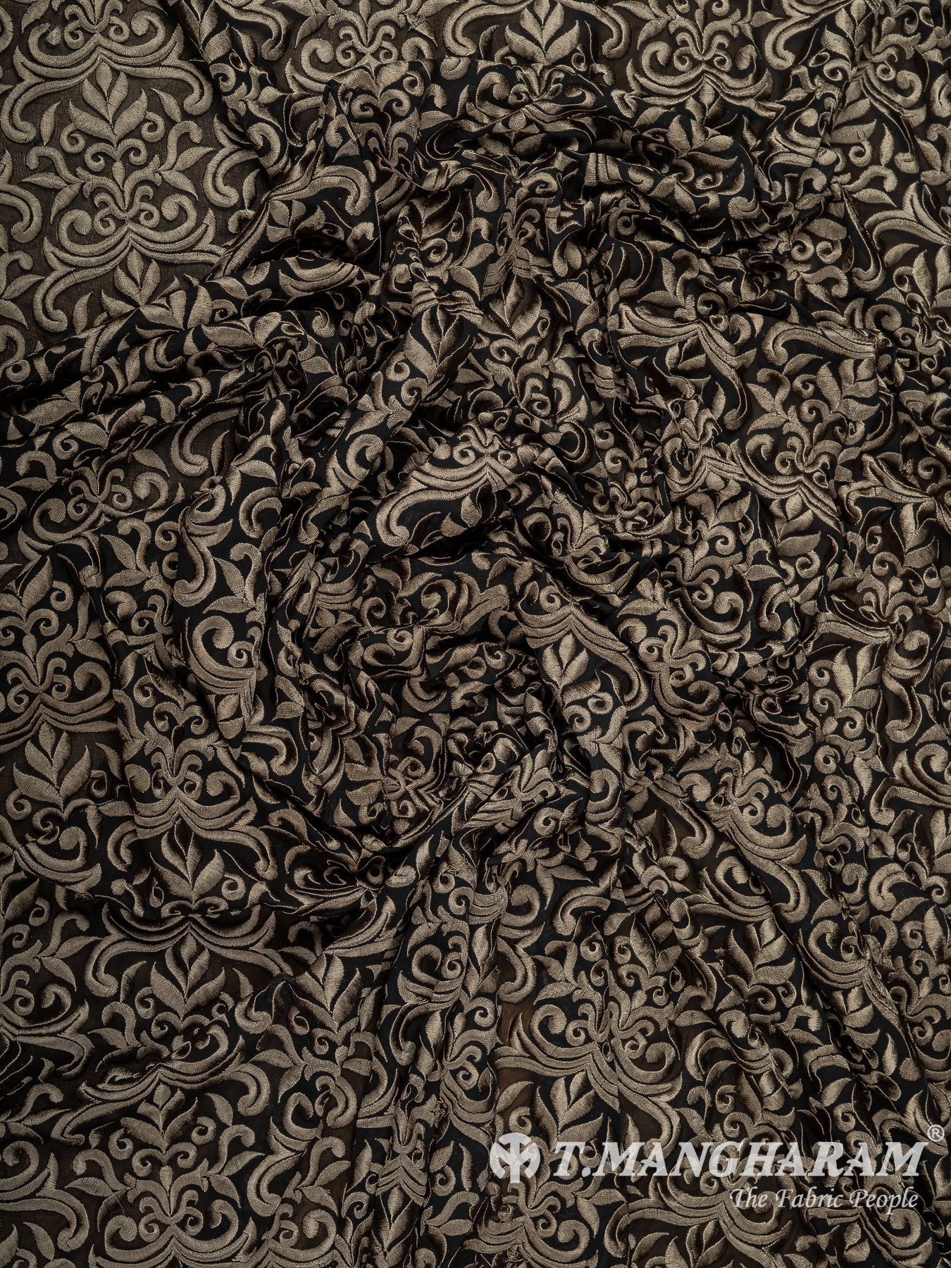 Biege Georgette Fabric - EB11403