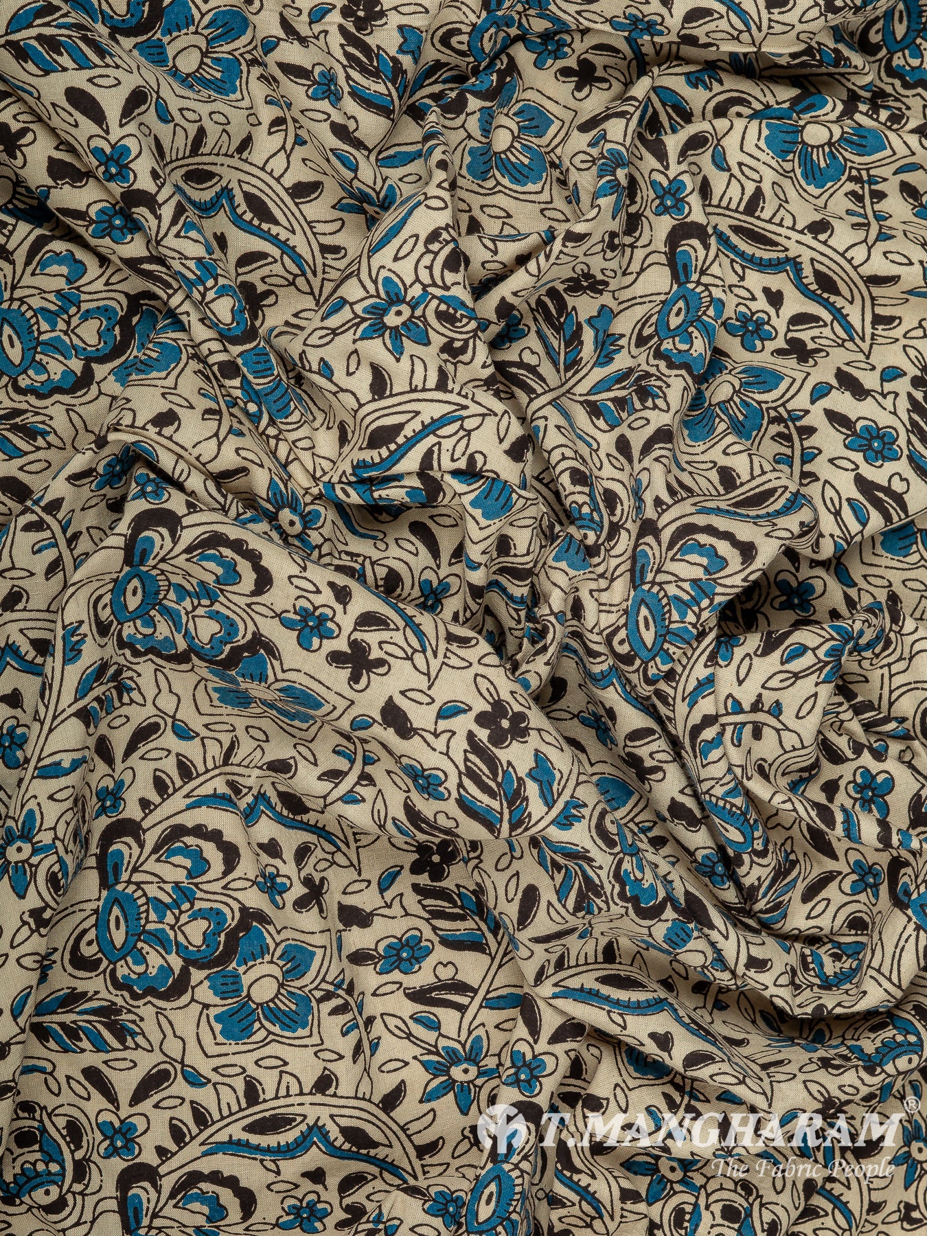 Beige Cotton Fabric - EB10456