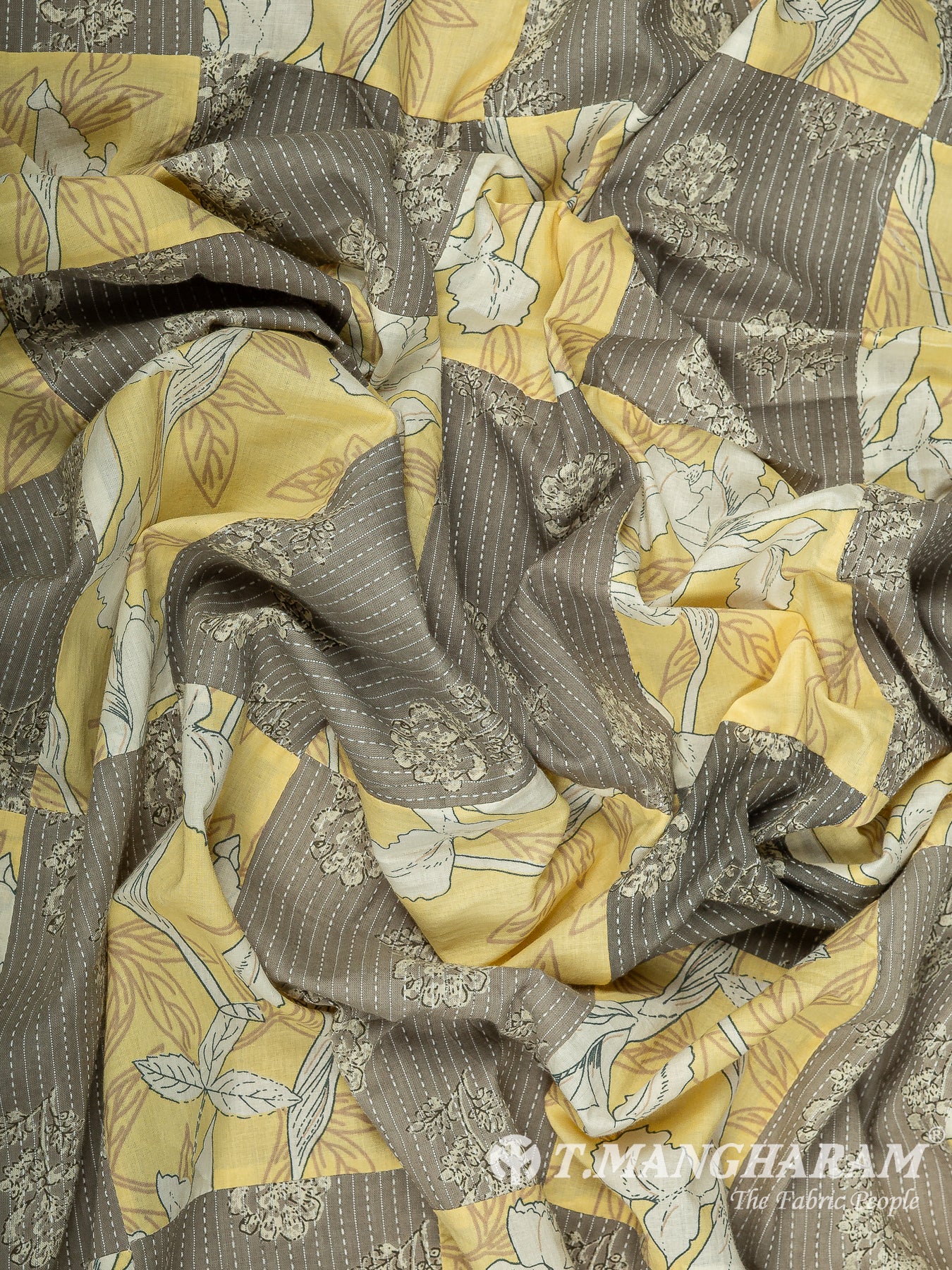 Yellow Cotton Fabric - EC14847