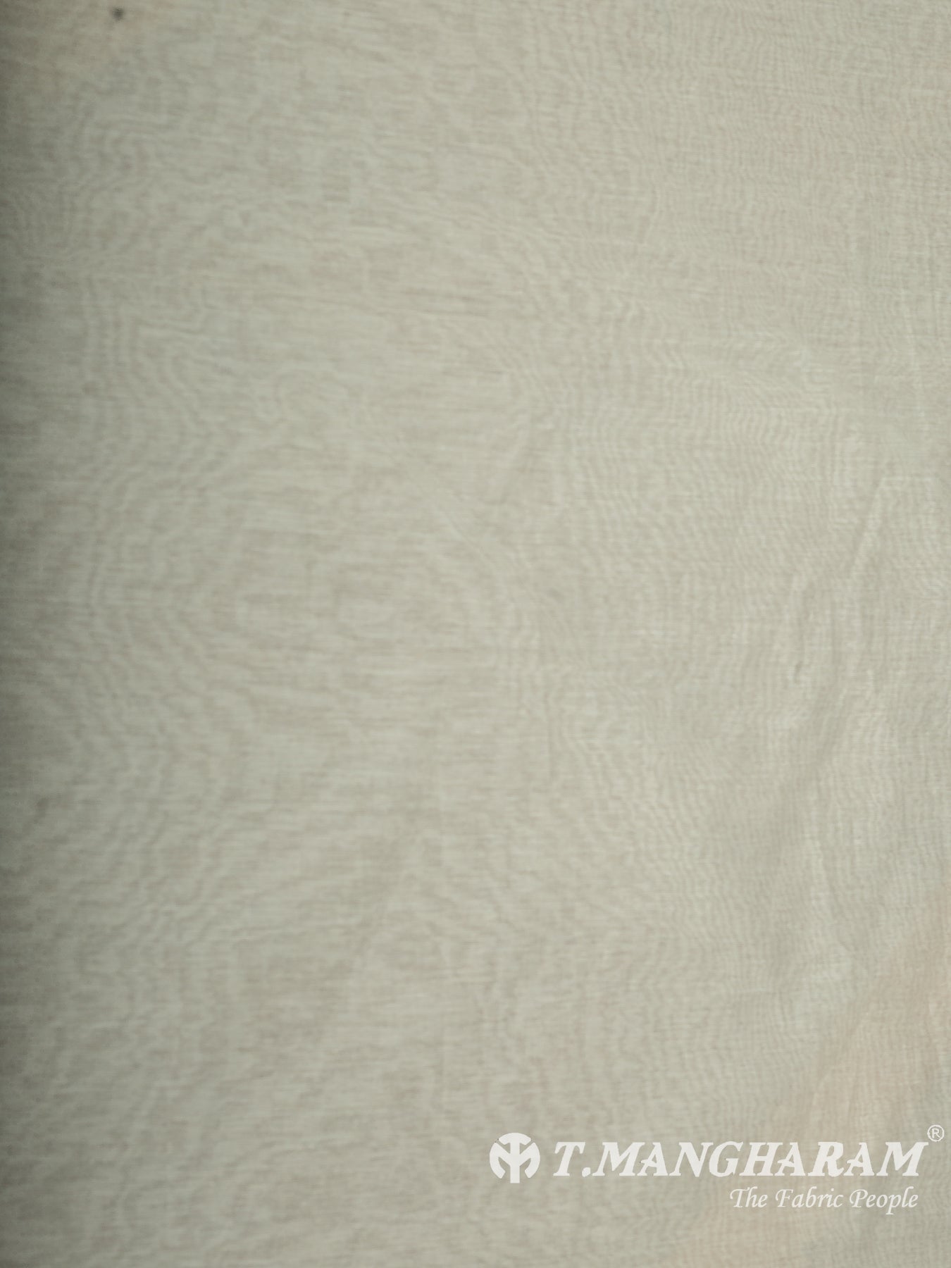 Cream Cotton Embroidery Fabric - EC14640