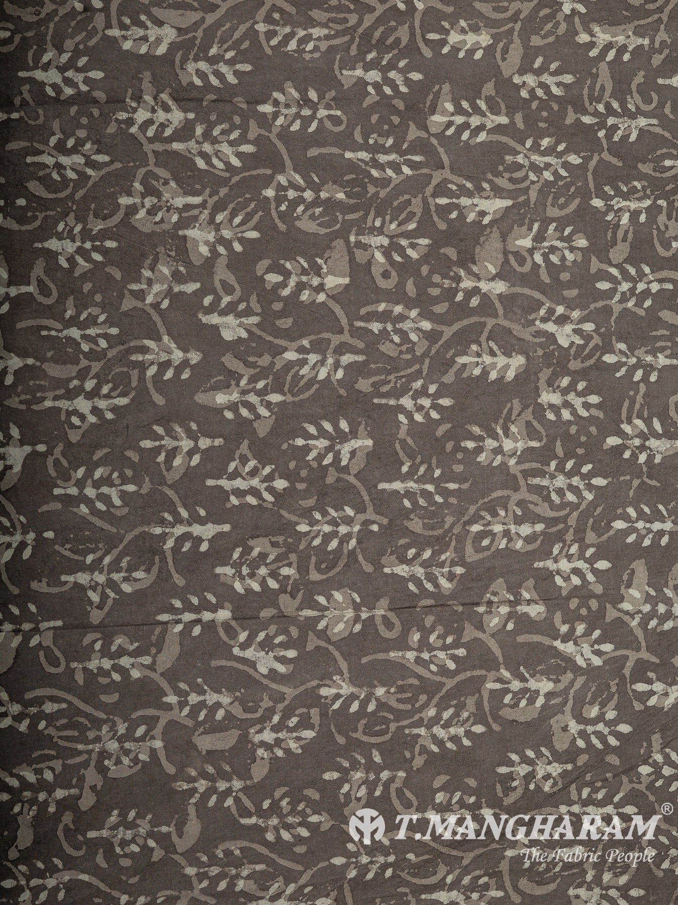 Brown Cotton Fabric - EB10458