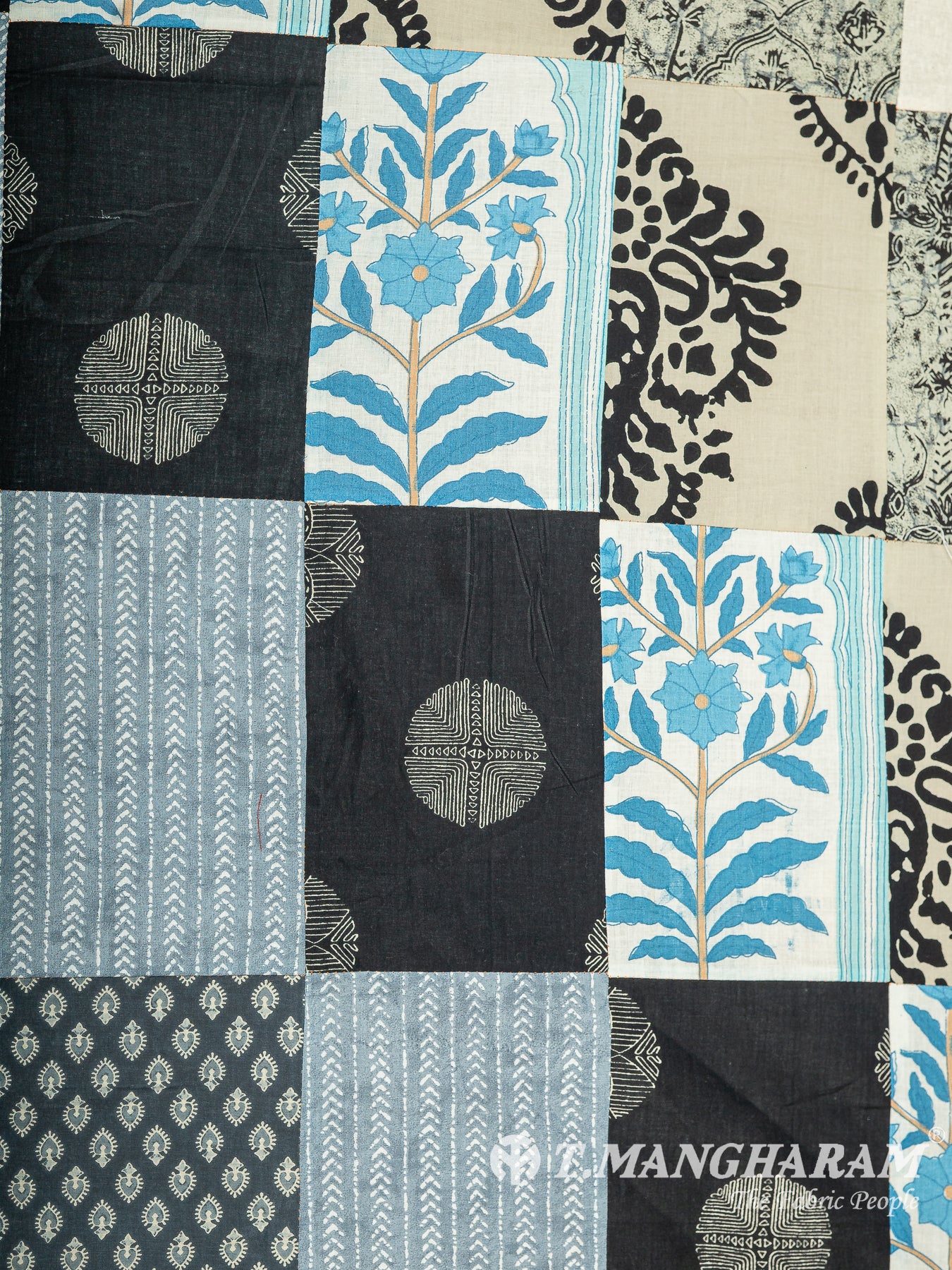 Multicolor Cotton Fabric - EC15145