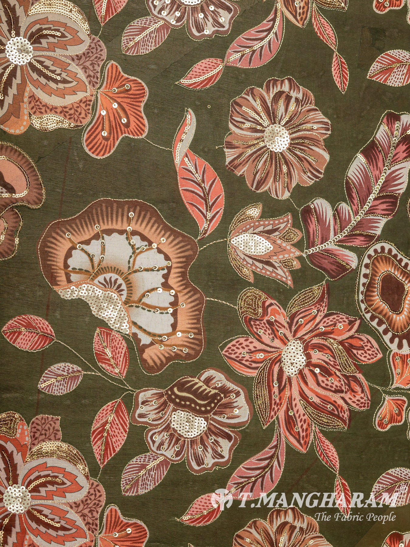 Green Tissue Fabric - EB11230