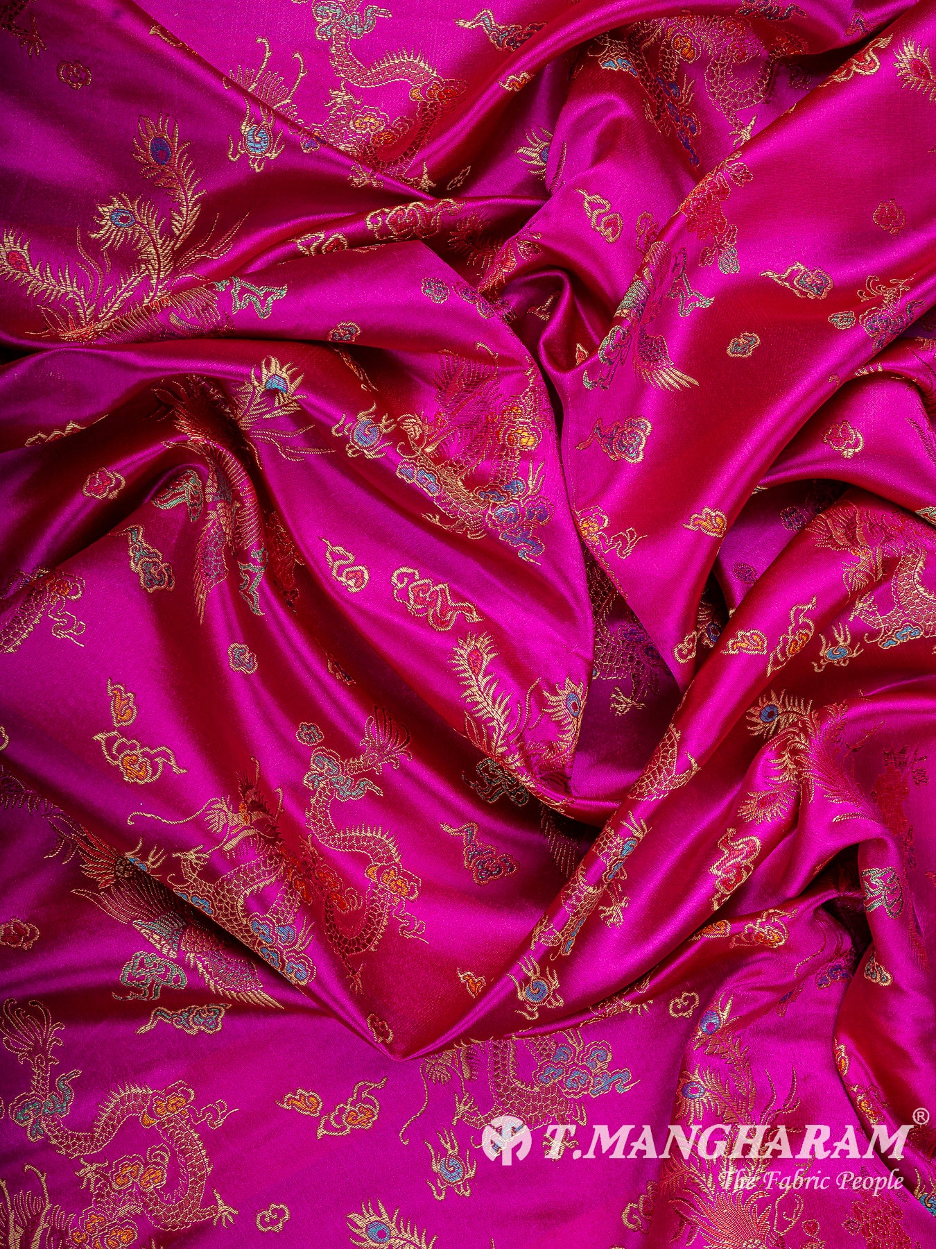 Pink Satin Fabric - EC15042