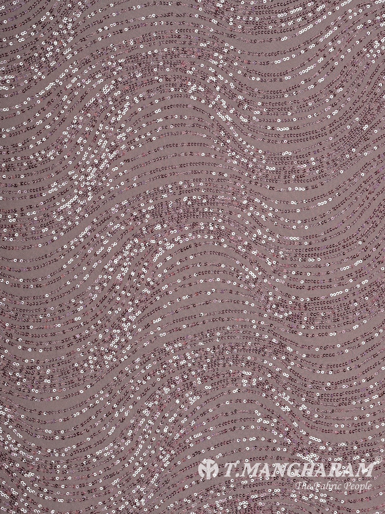 Pink Sequin Net Fabric - EB11639