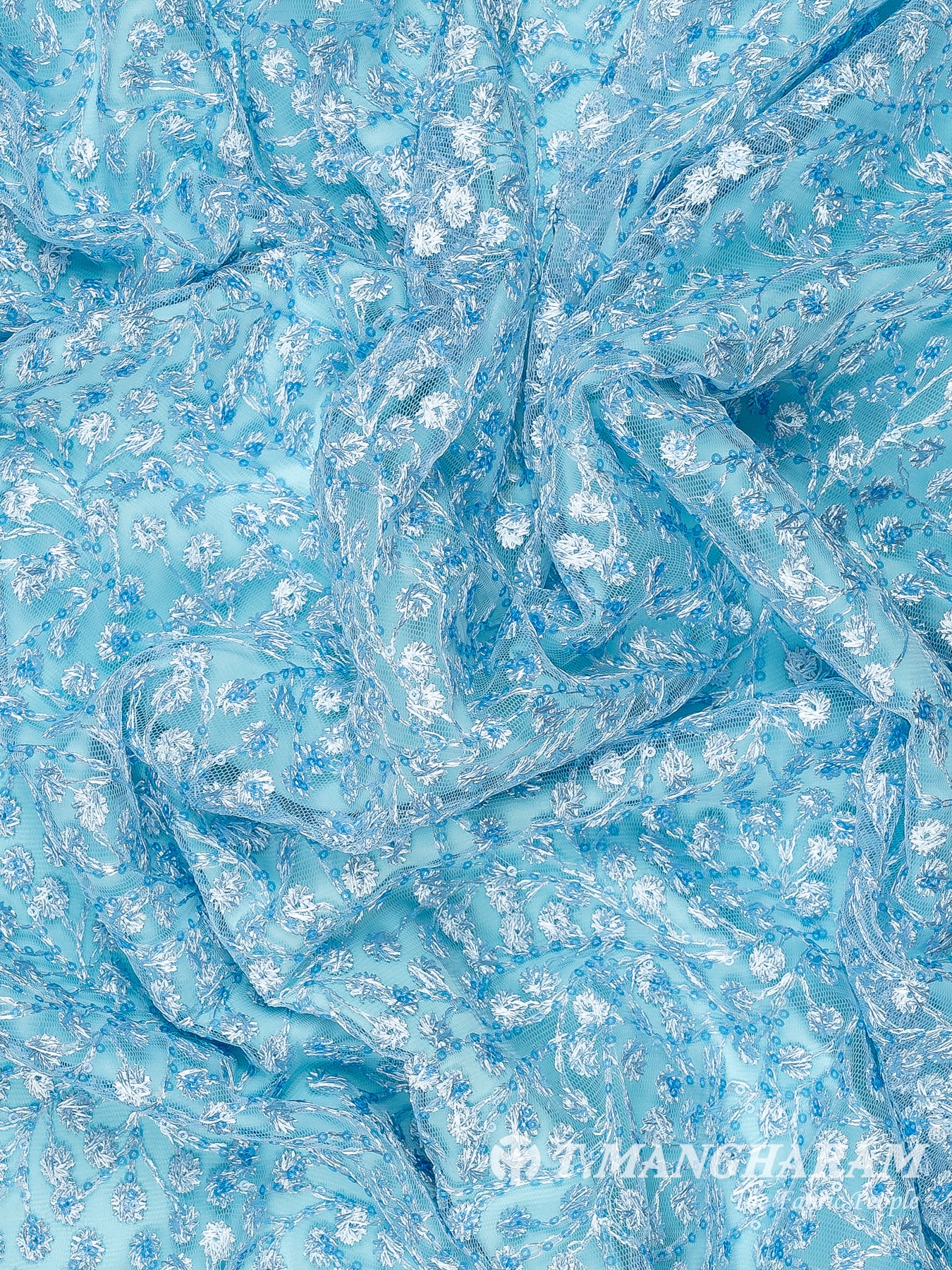 Lace Net Material Lace Net Fabric – Tmangharam - The Fabric People