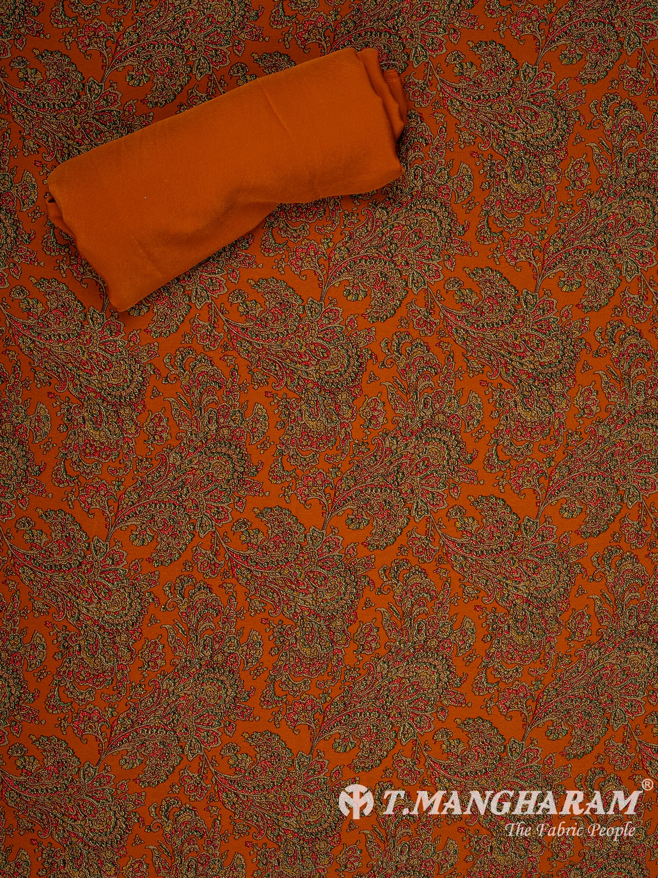 Crepe Chudidhar Fabric Set