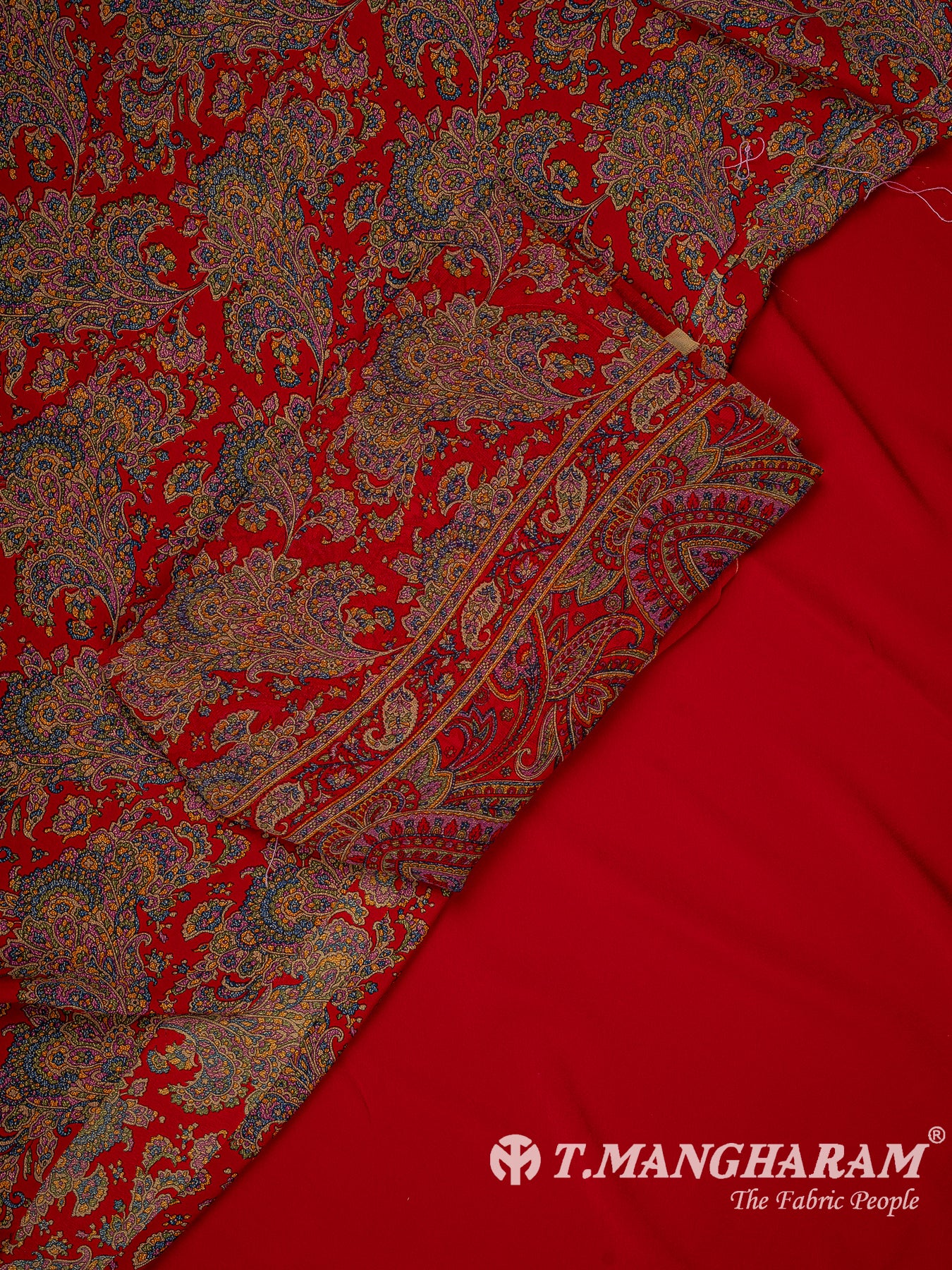 Crepe Chudidhar Fabric Set