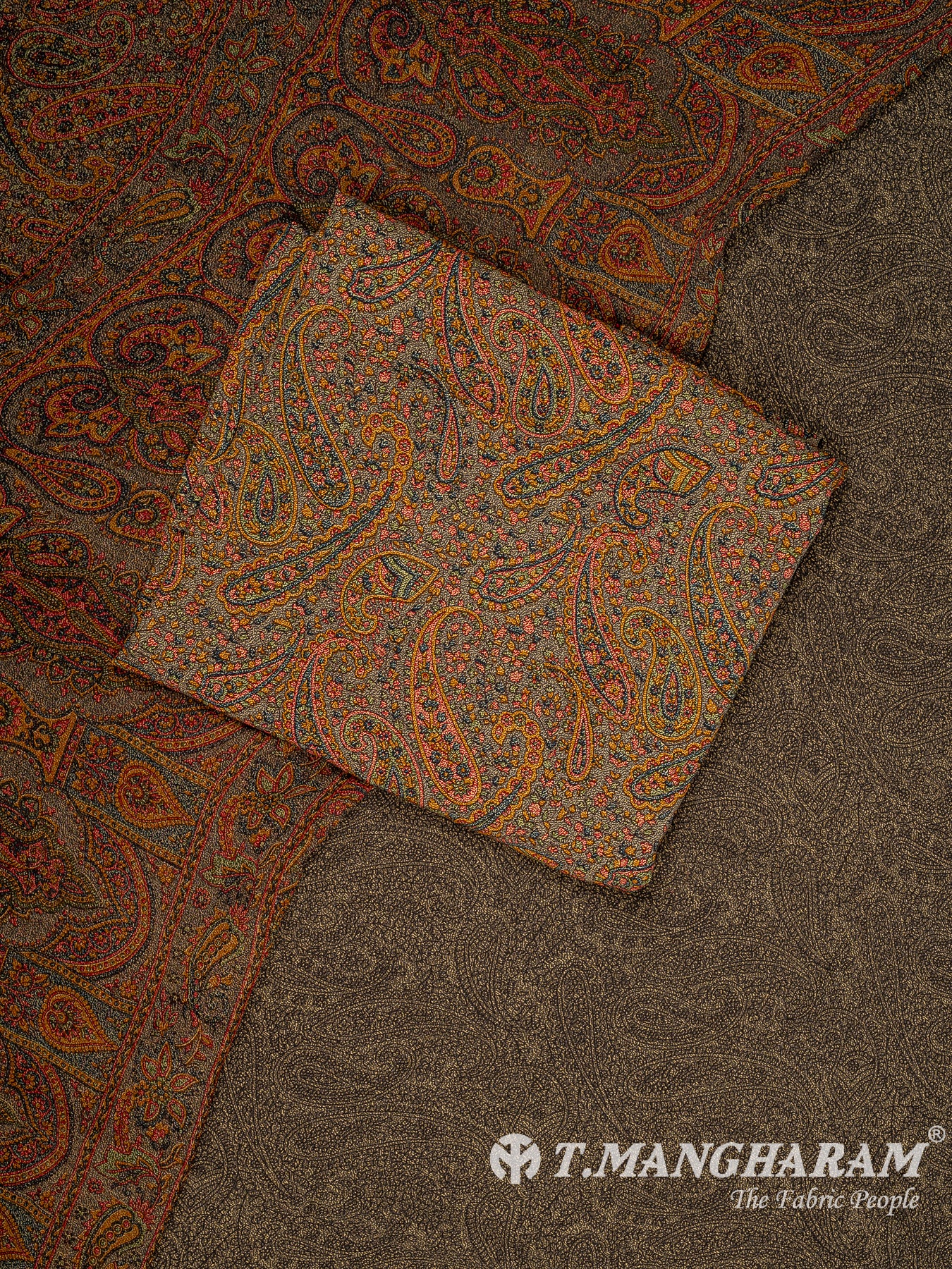 Crepe Chudidhar Fabric Set - EF1626