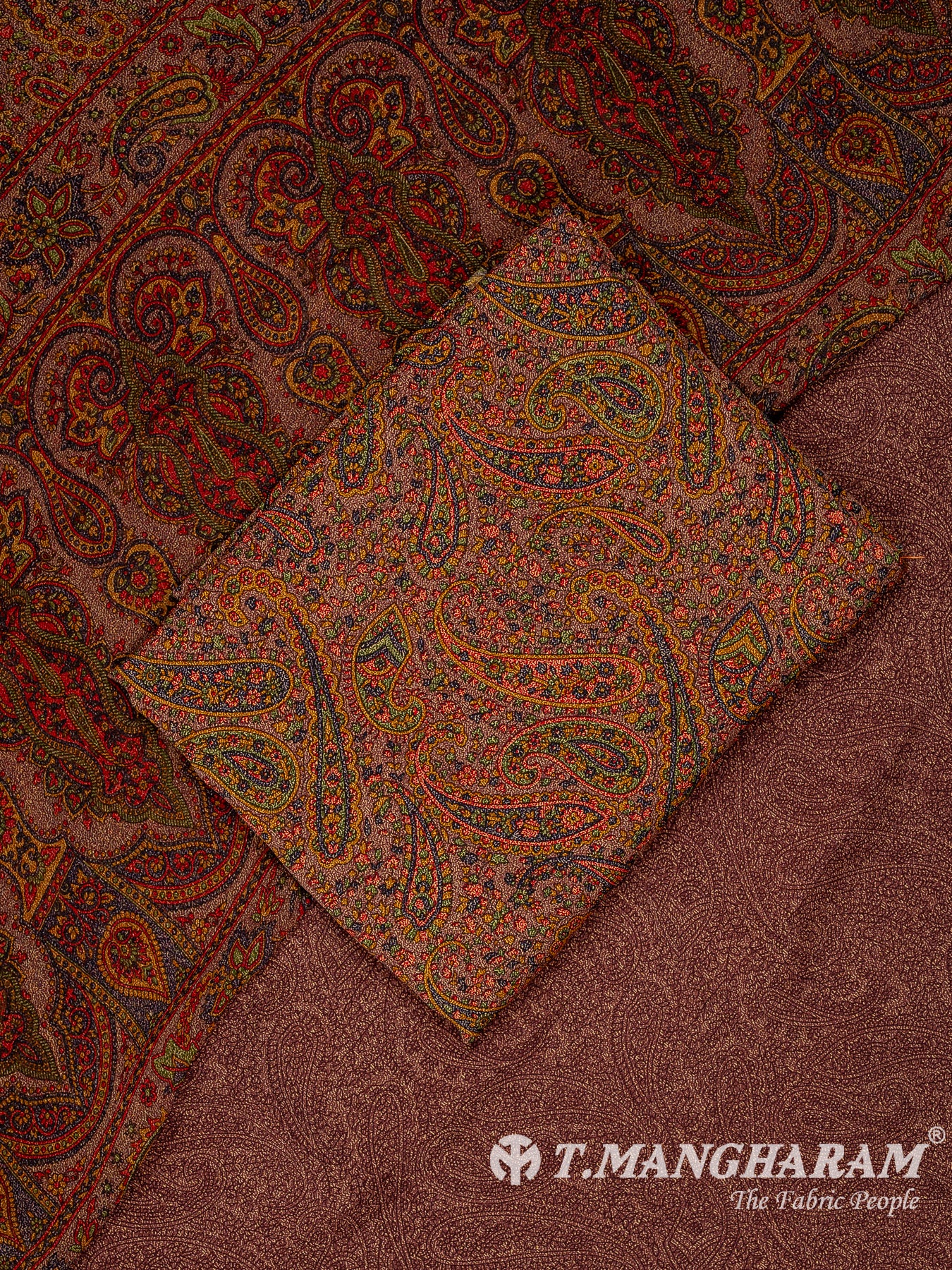 Crepe Chudidhar Fabric Set - EF1626