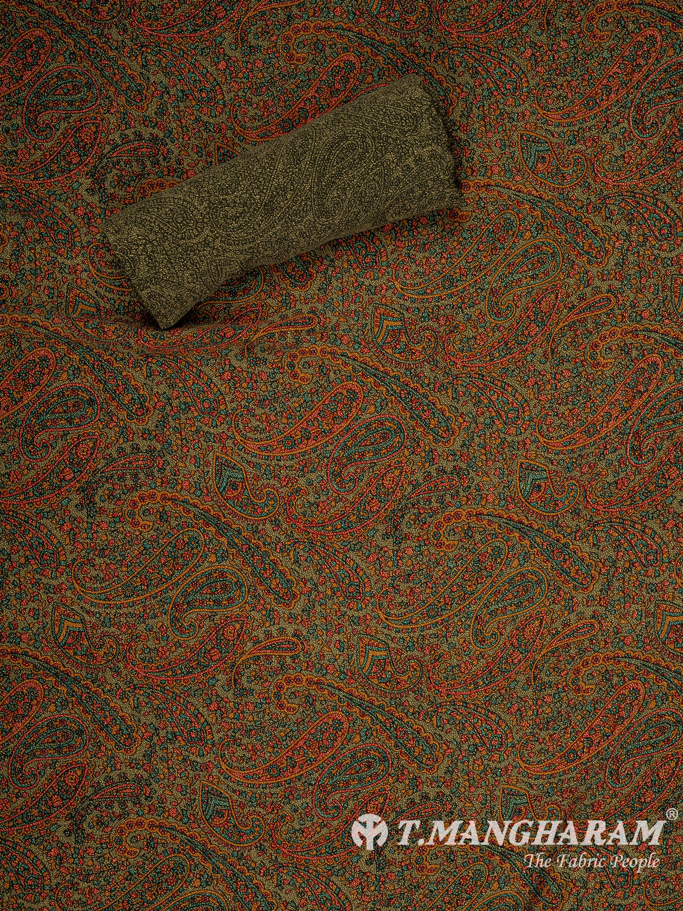 Crepe Chudidhar Fabric Set - EF1626