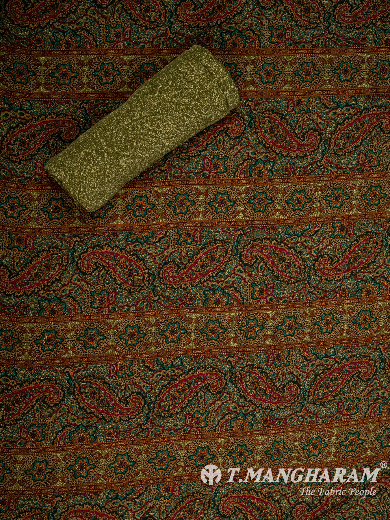 Crepe Chudidhar Fabric Set - EF1626