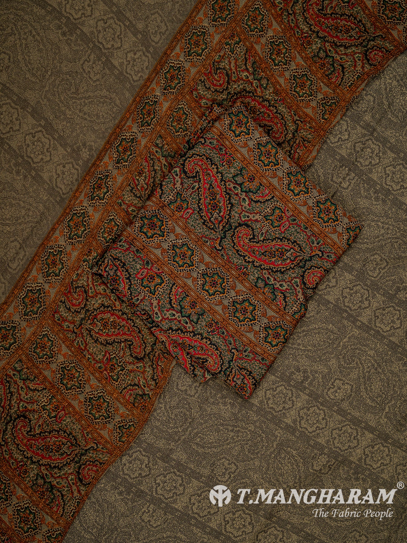 Crepe Chudidhar Fabric Set - EF1626