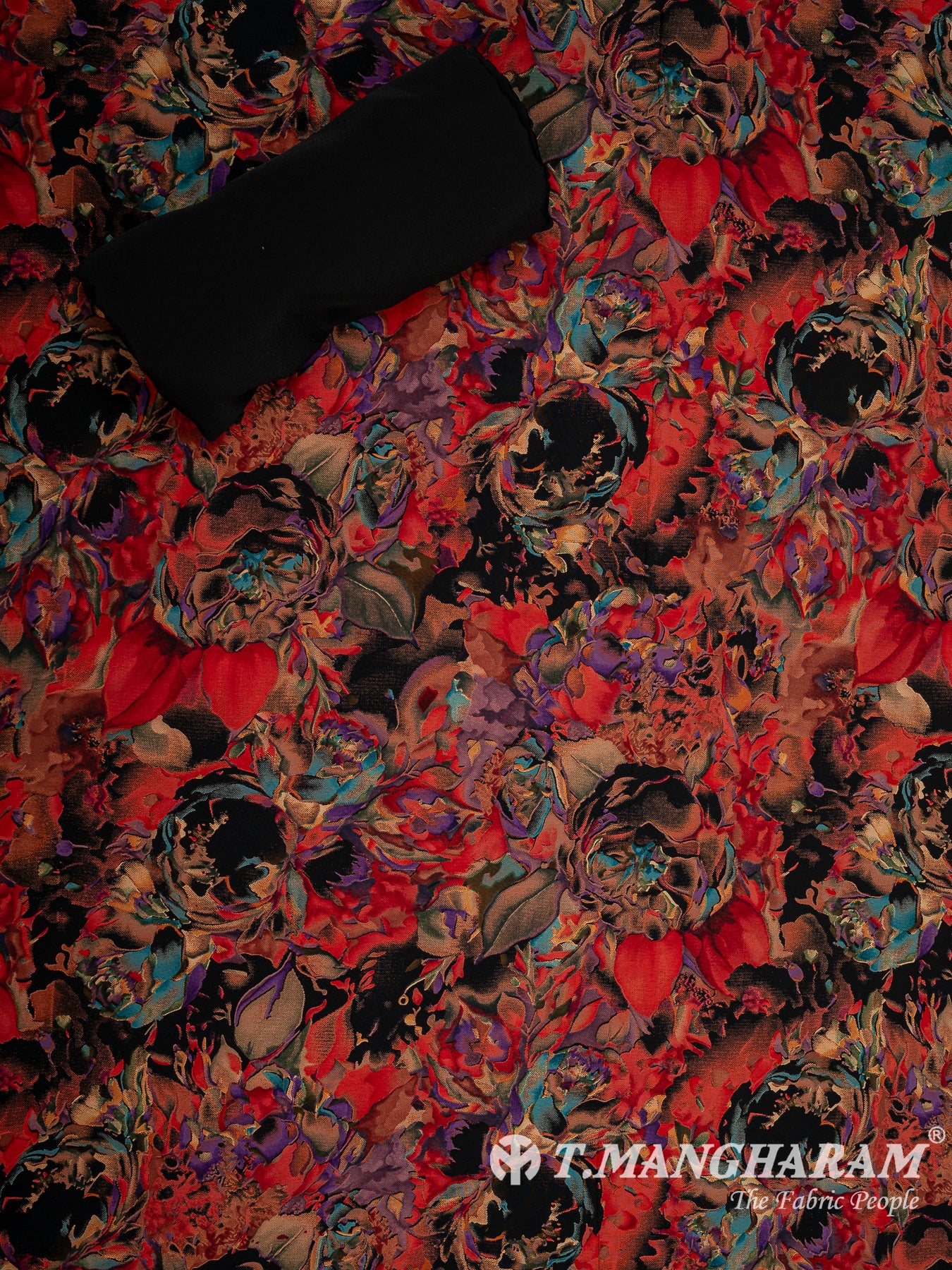 Crepe Chudidhar Fabric Set