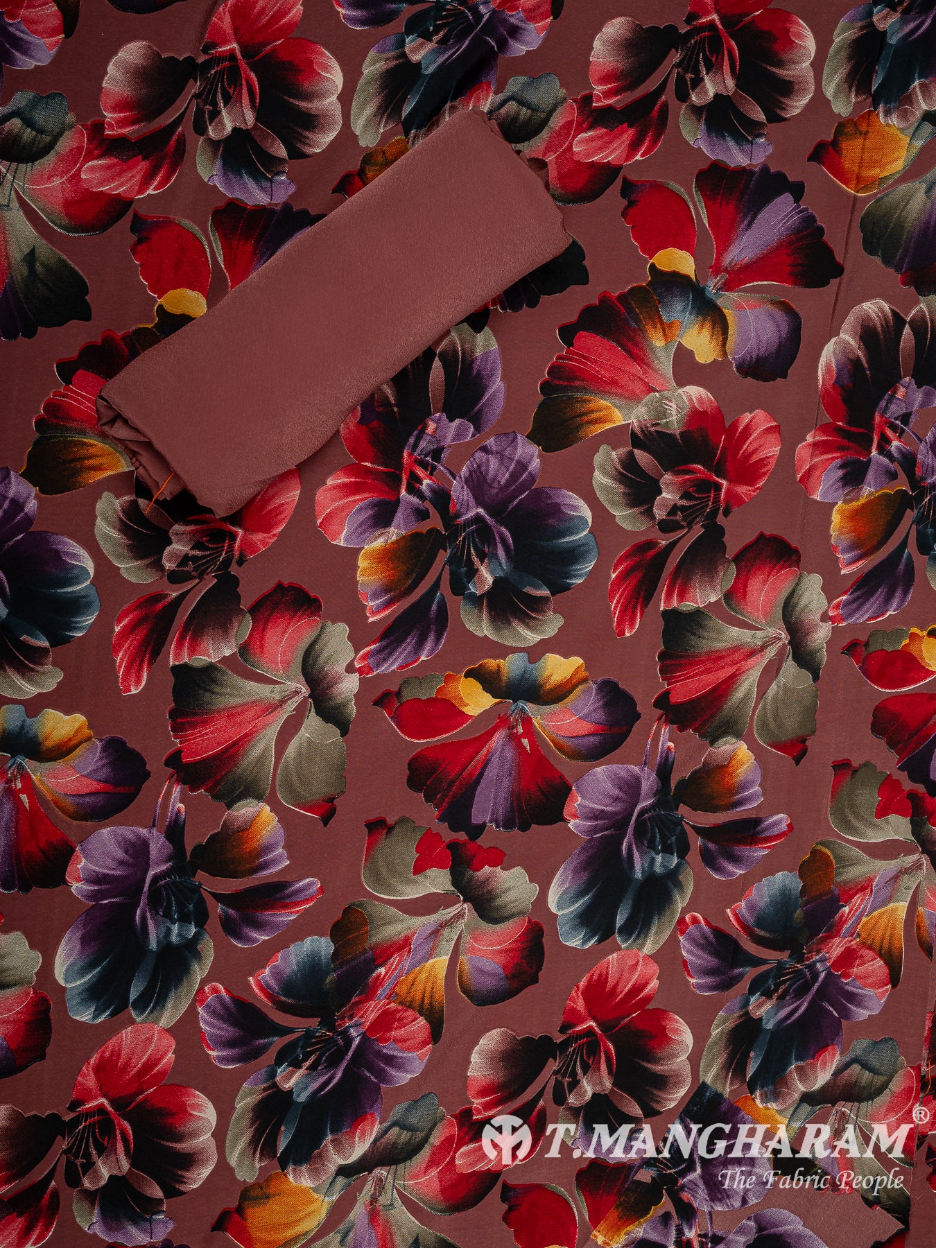 Crepe Chudidhar Fabric Set