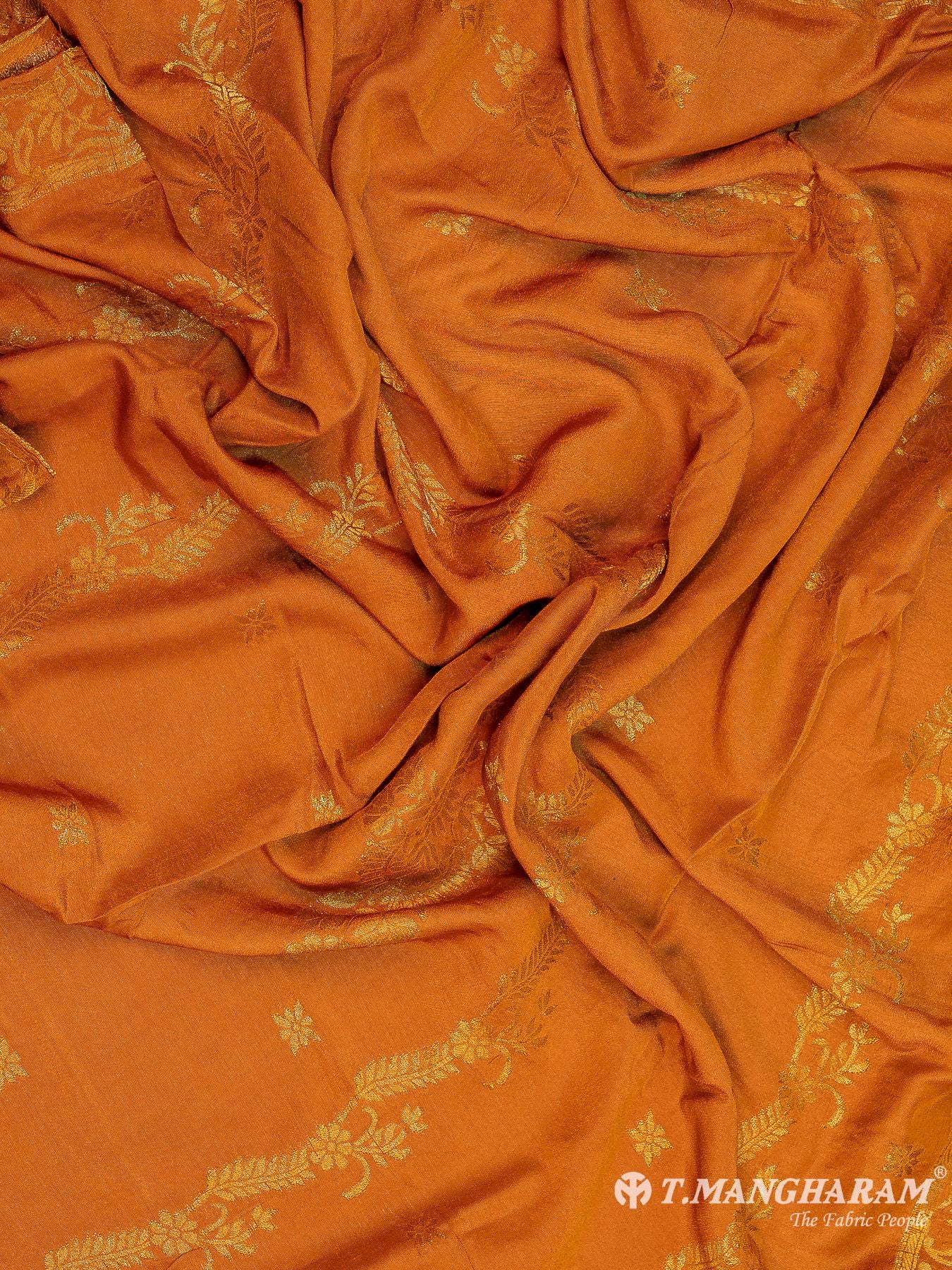Mustard Yellow Cotton Chudidhar Fabric Set - EG2022