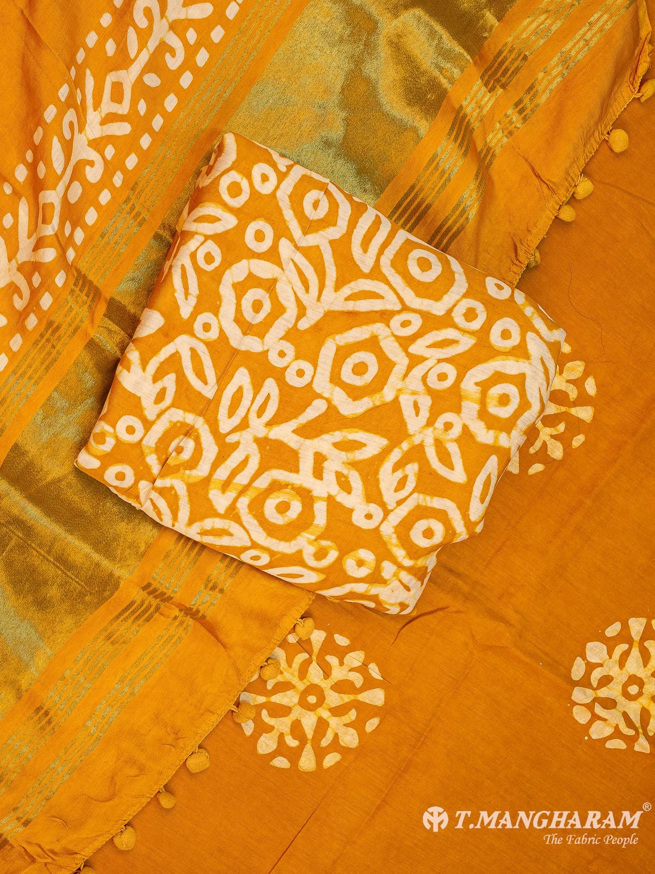 Cotton Chudidhar Fabric Set