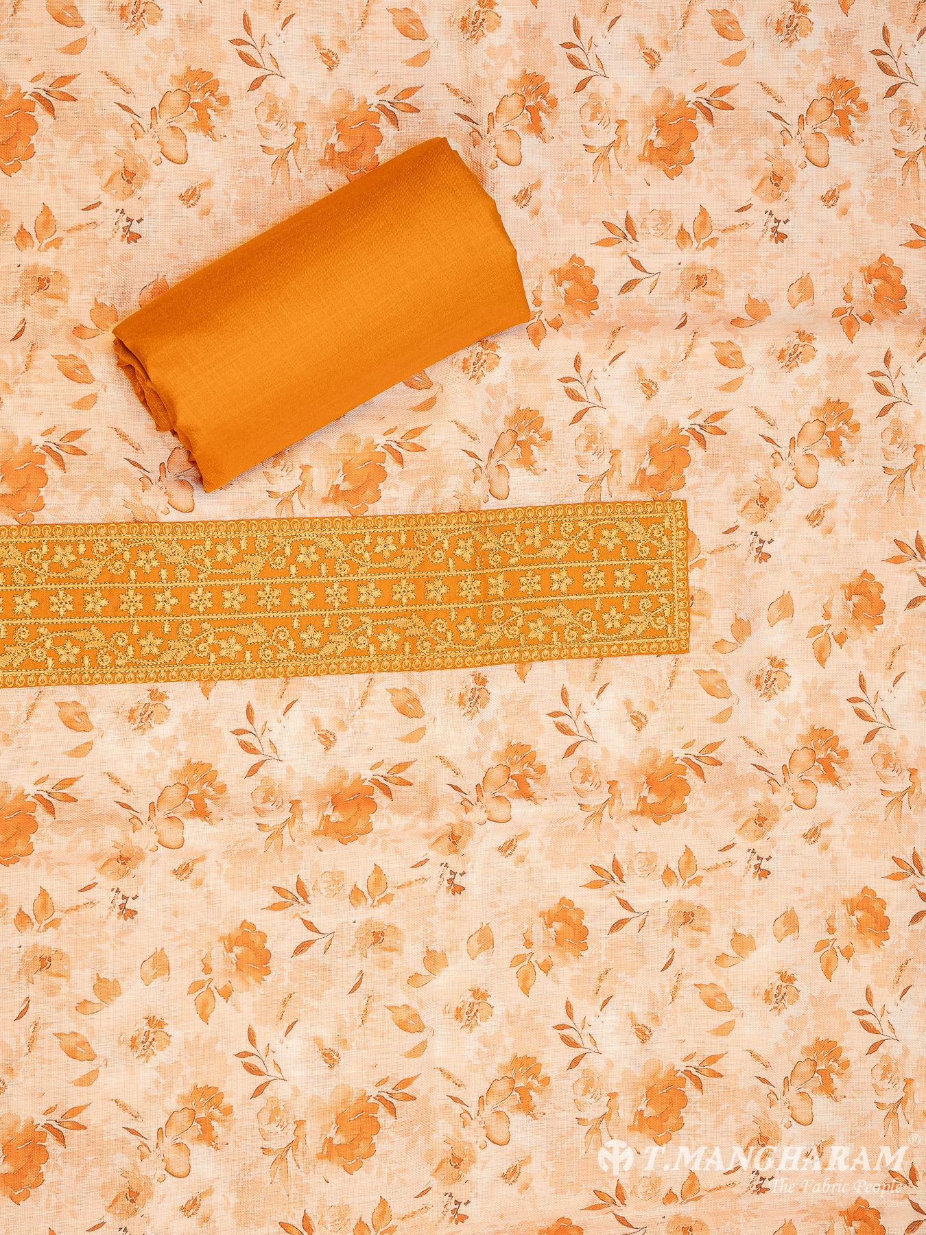Cotton Chudidhar Fabric Set