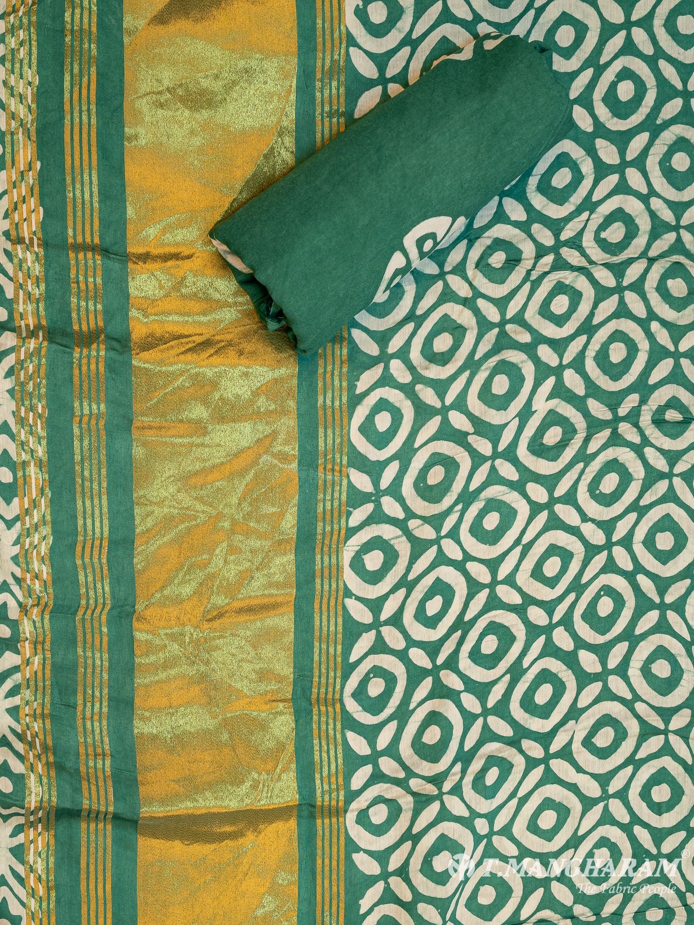 Cotton Chudidhar Fabric Set