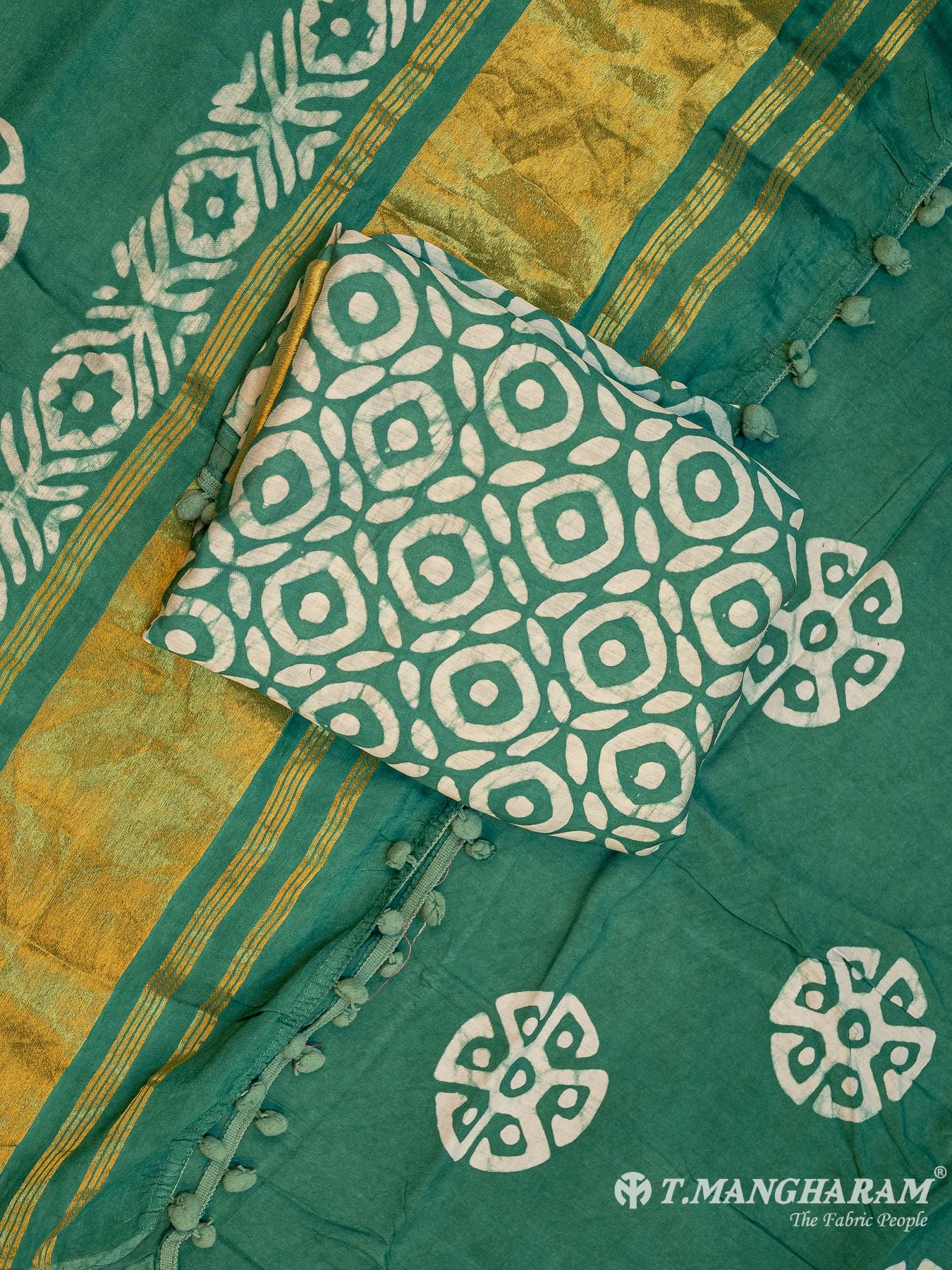 Cotton Chudidhar Fabric Set