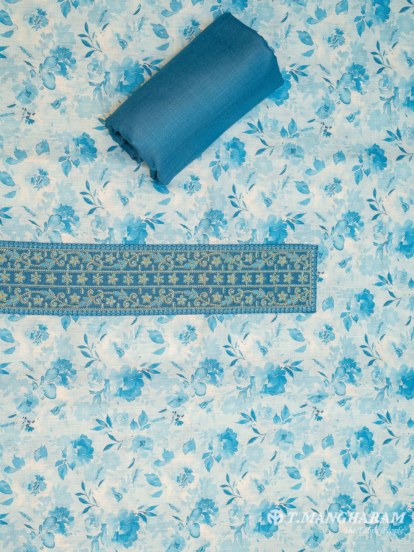 Cotton Chudidhar Fabric Set