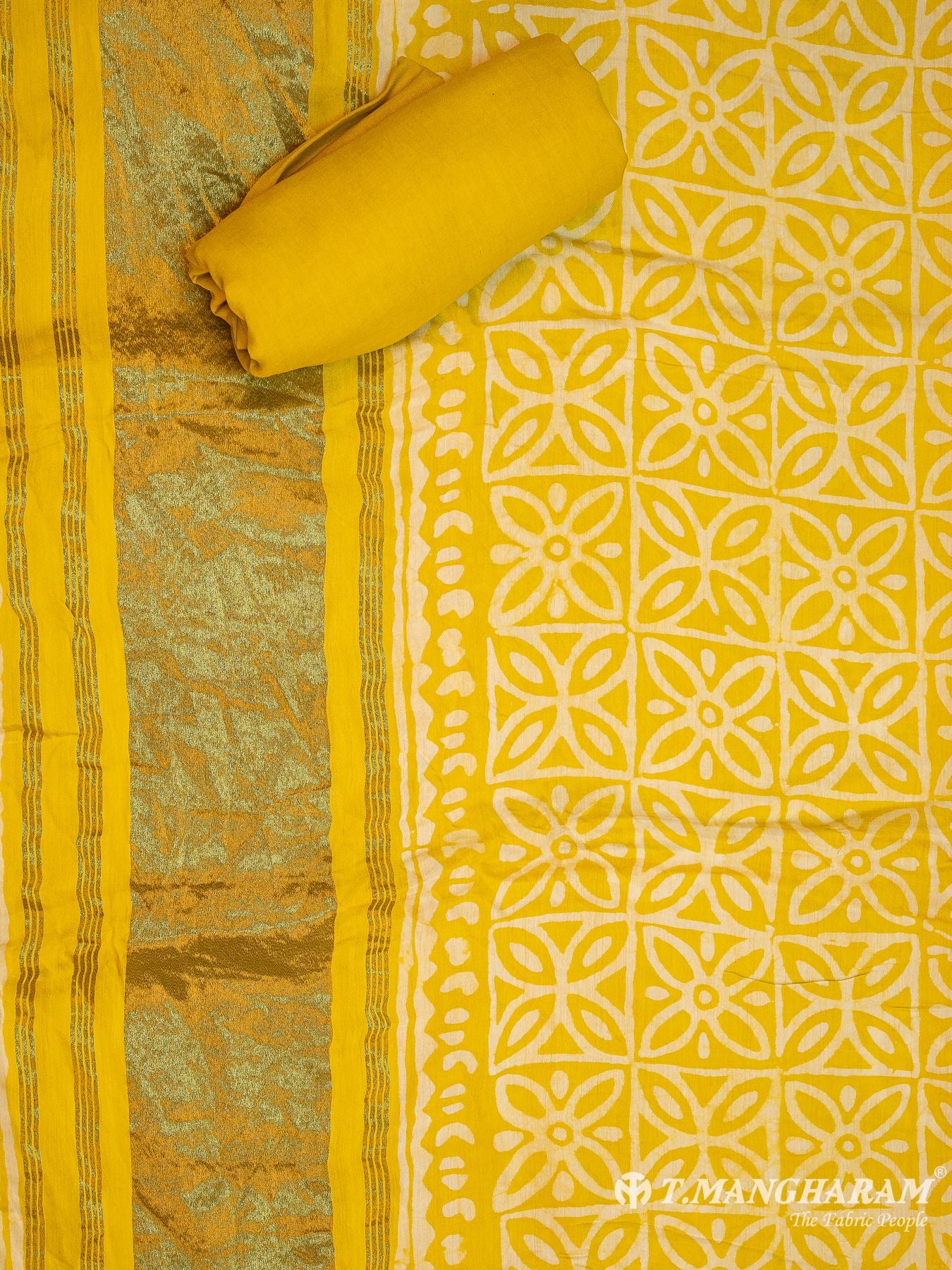 Cotton Chudidhar Fabric Set