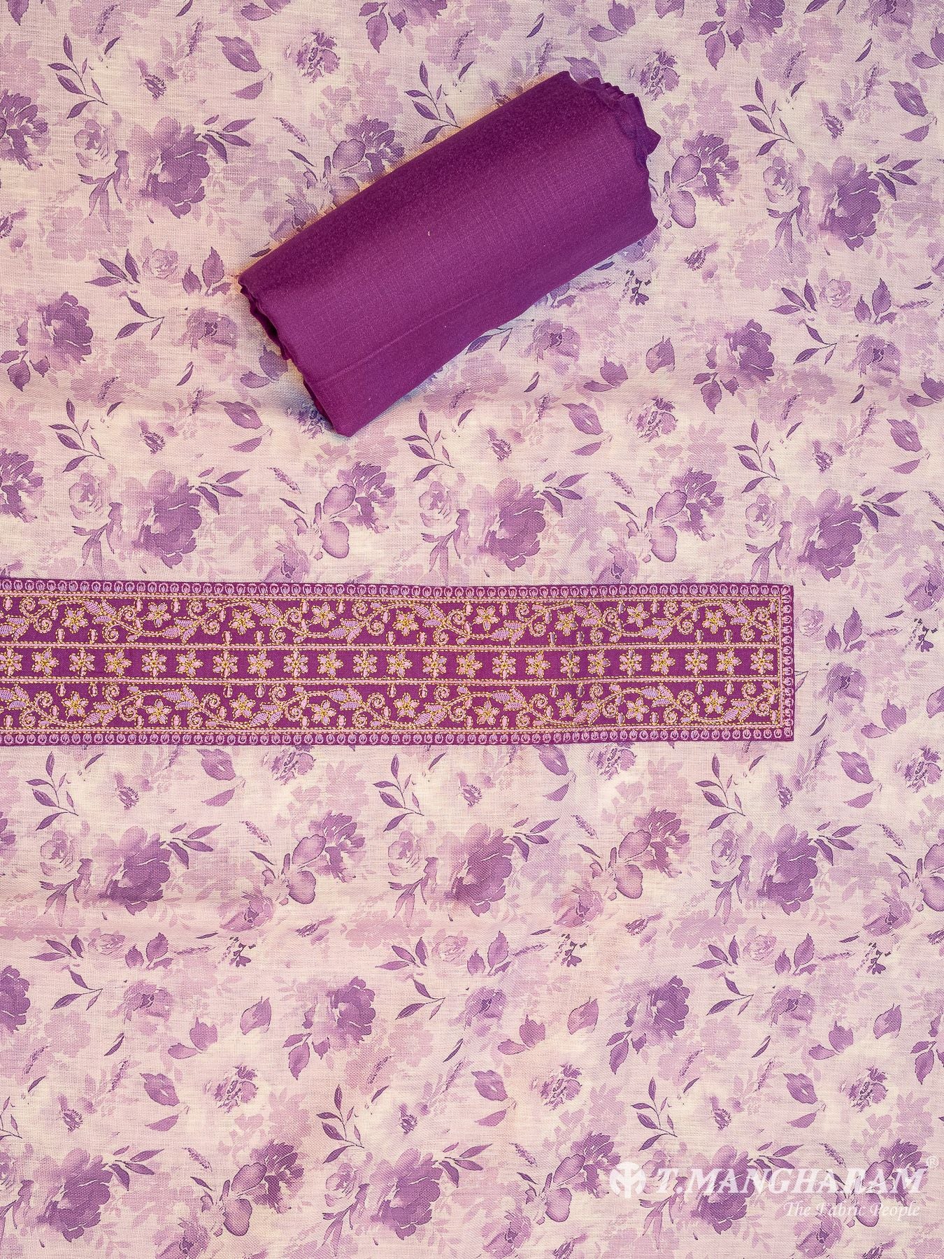 Cotton Chudidhar Fabric Set