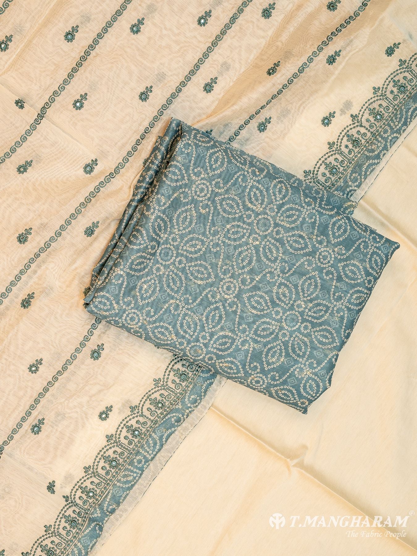 Cotton Chudidhar Fabric Set