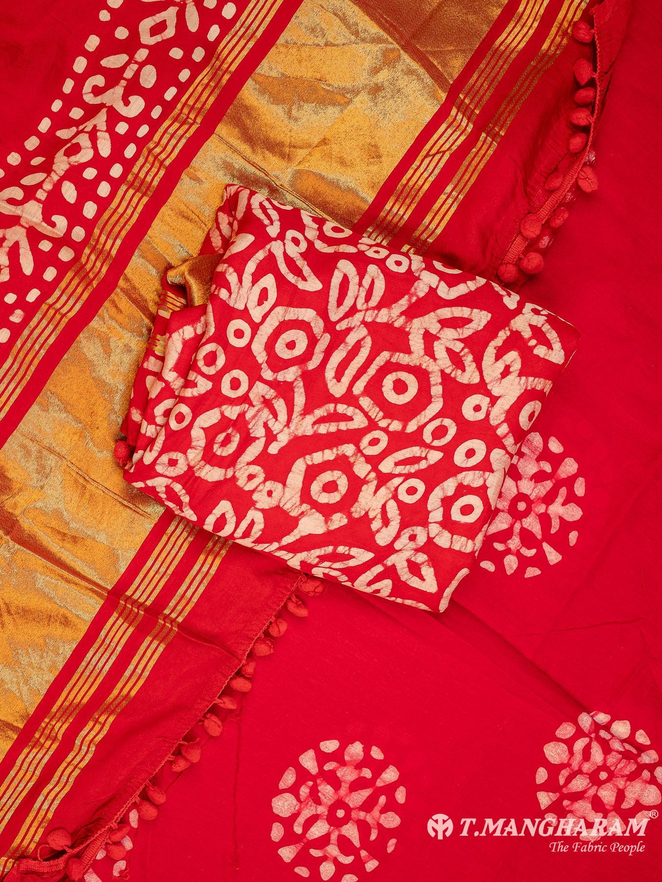Cotton Chudidhar Fabric Set