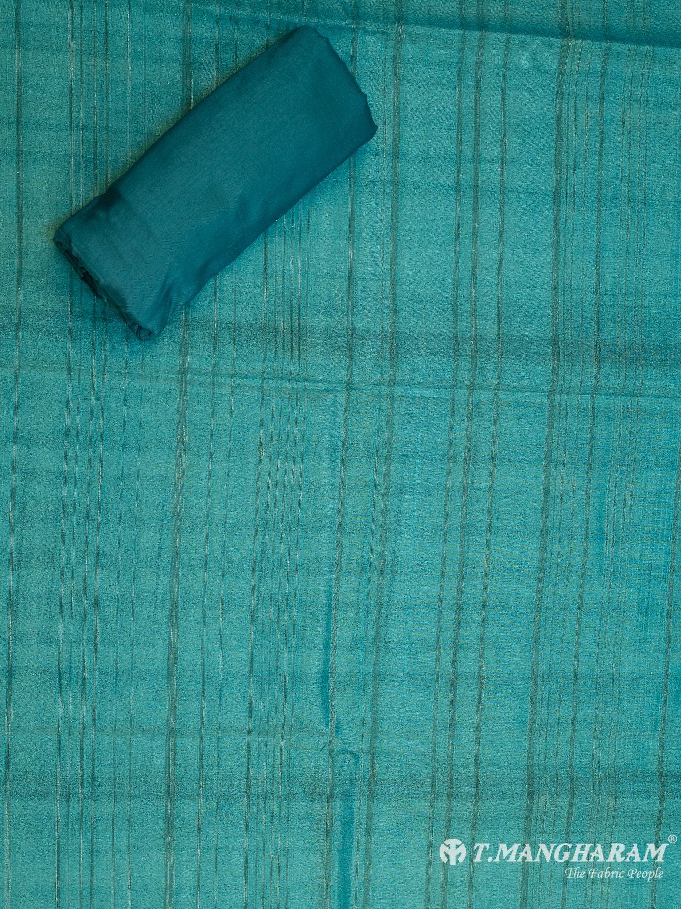 Green Cotton Chudidhar Fabric Set - EG2024