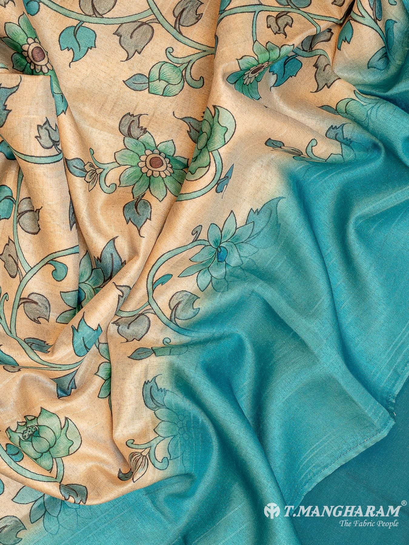 Green Cotton Chudidhar Fabric Set - EG2024